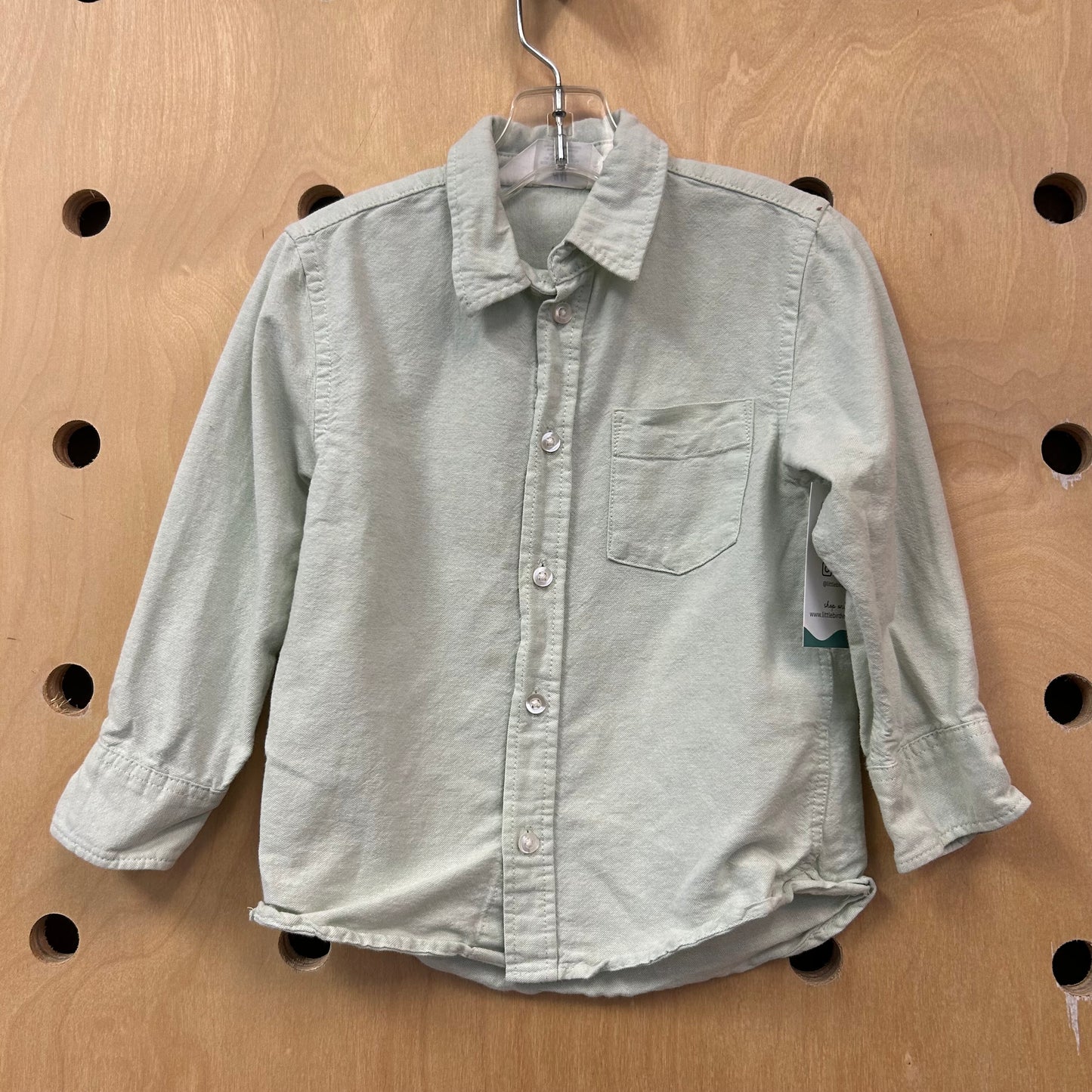 Mint Button Up Shirt