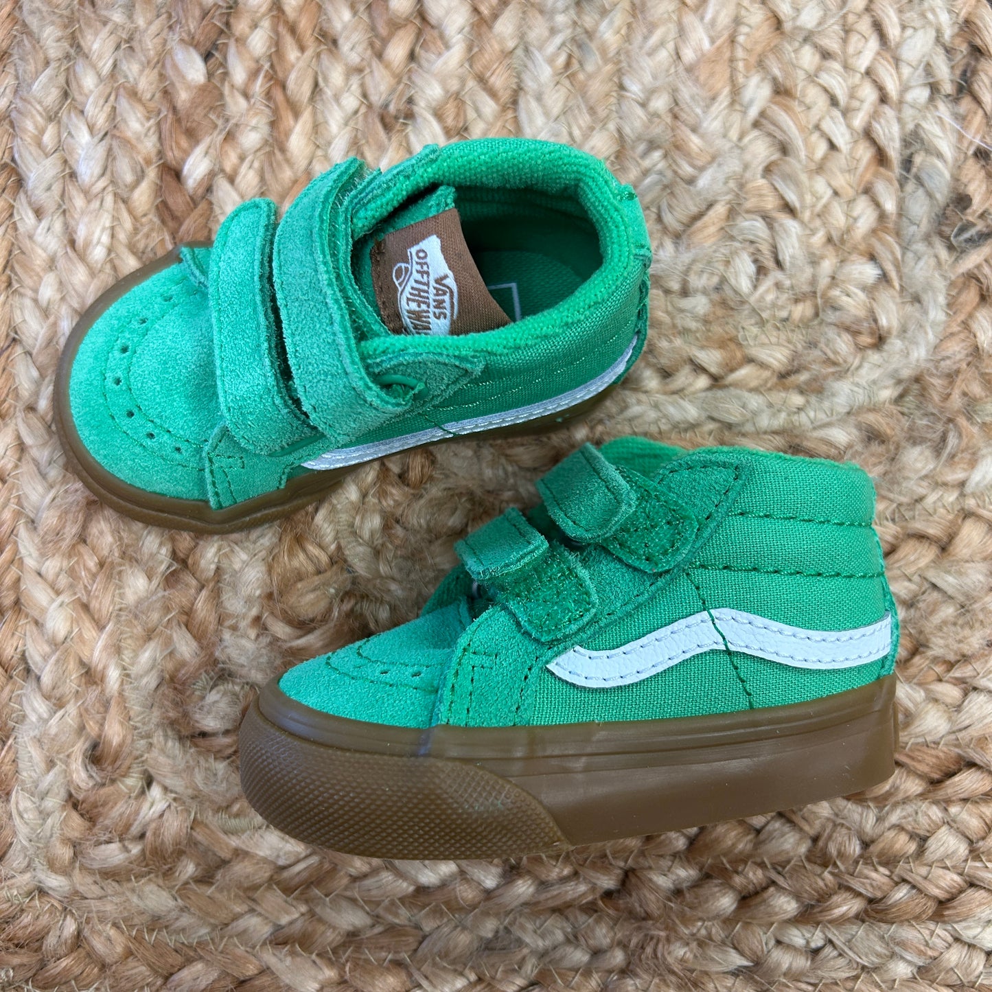 Green Sk8-Mid Reisssue Sneakers NEW!