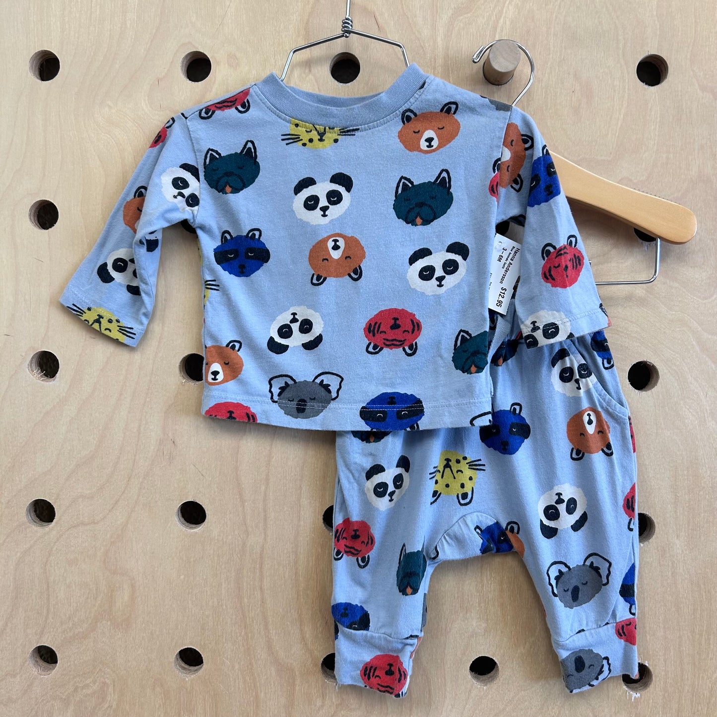 Blue Animals Outfit