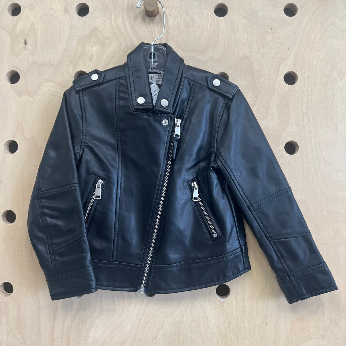 Black Pleather Jacket