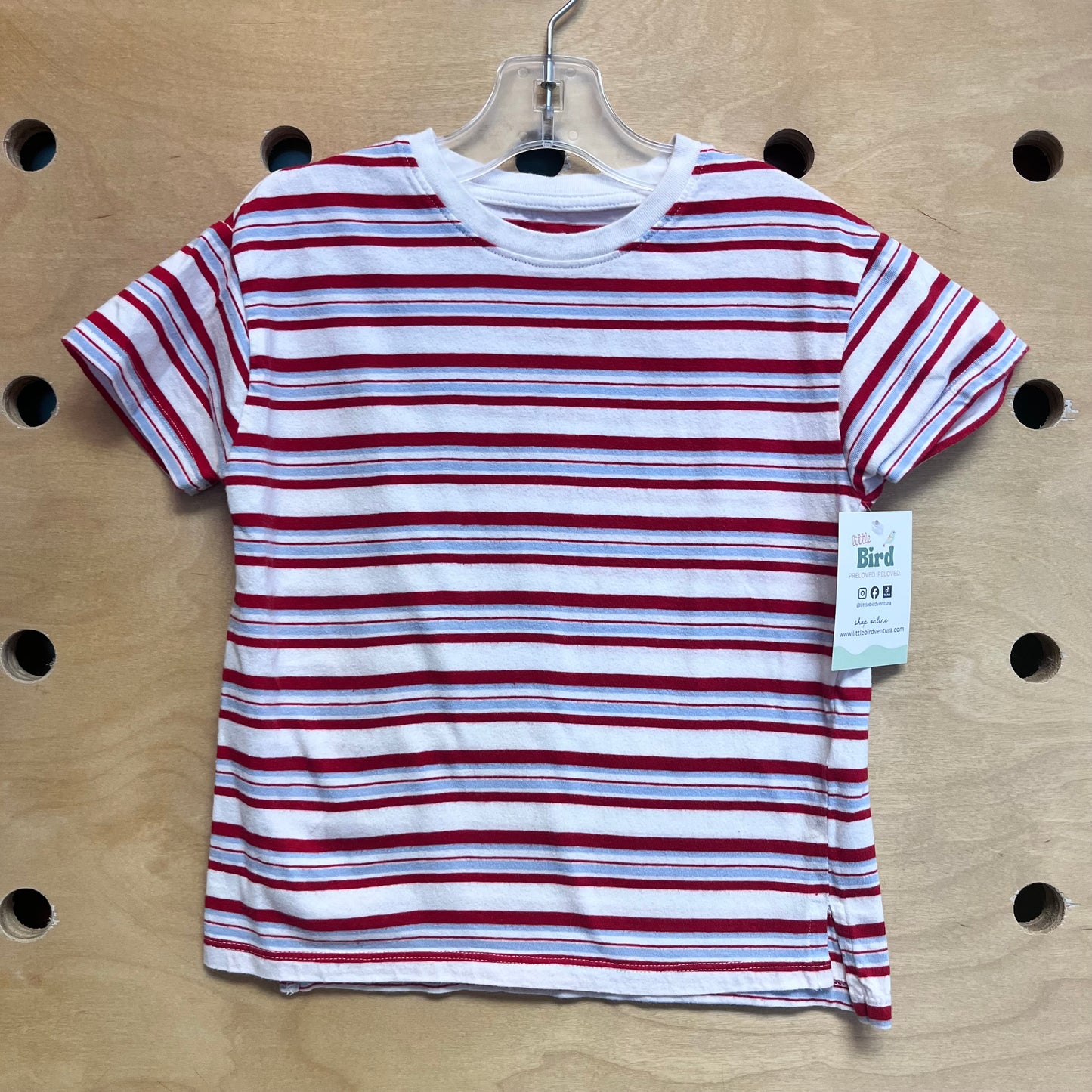 R/W/B Striped Tee