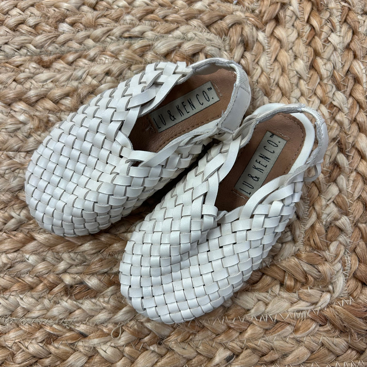 Cream Weaver Sandals