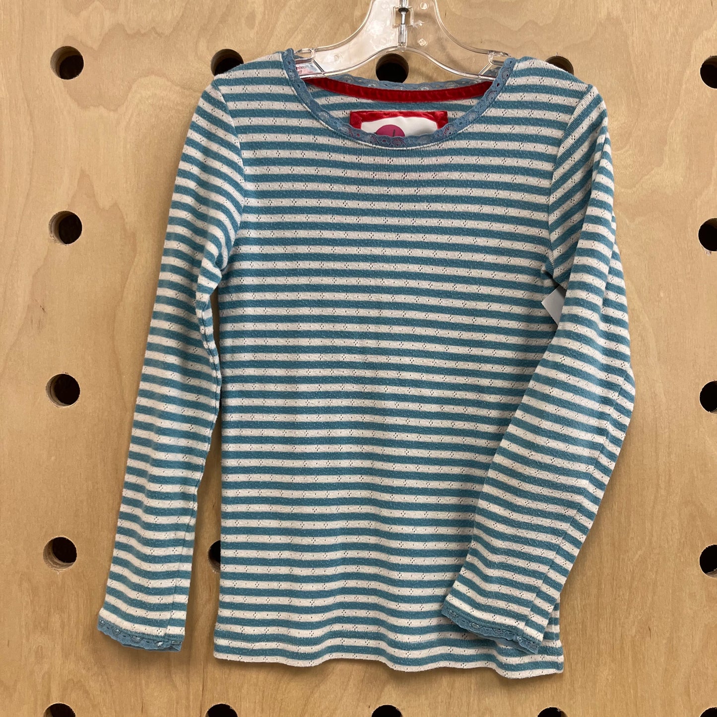 Blue Striped Top