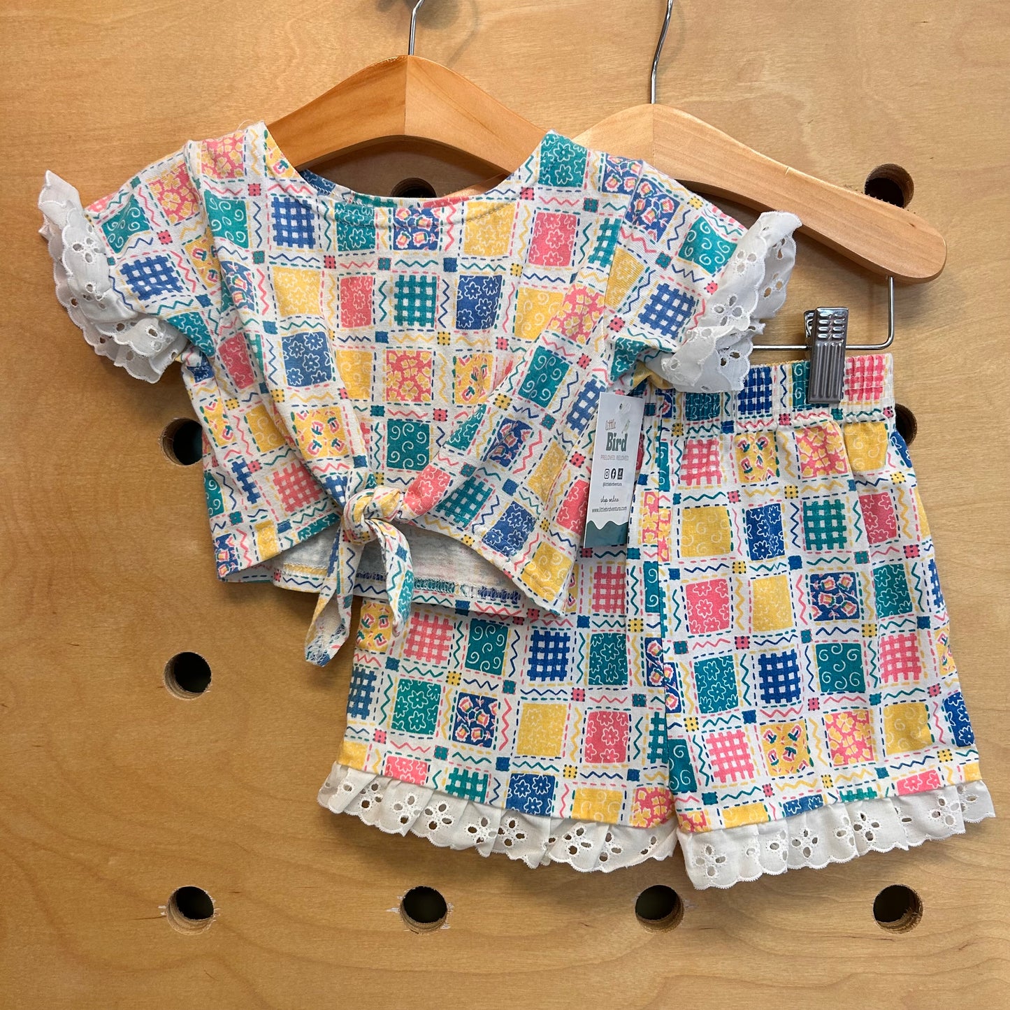 Trend Basics Patchwork Print Outfit