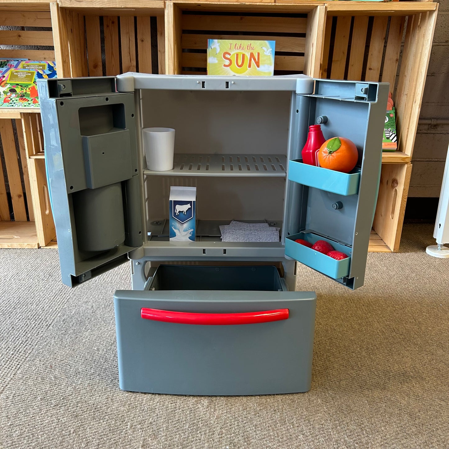 First Realistic Pretend Fridge