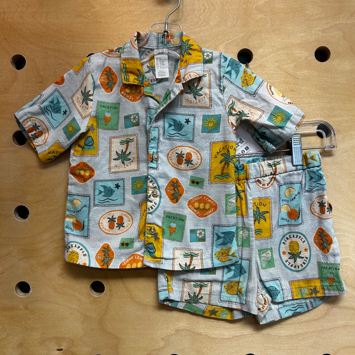 Vacation Stamps Cotton Outfit