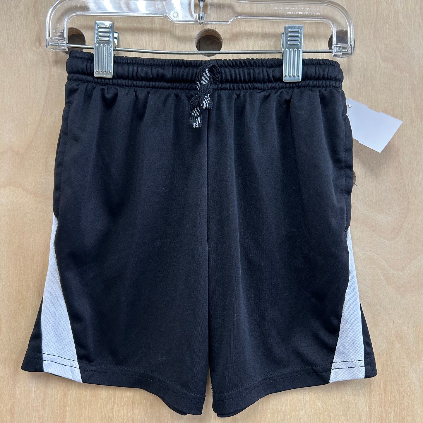 Black+White Active Shorts