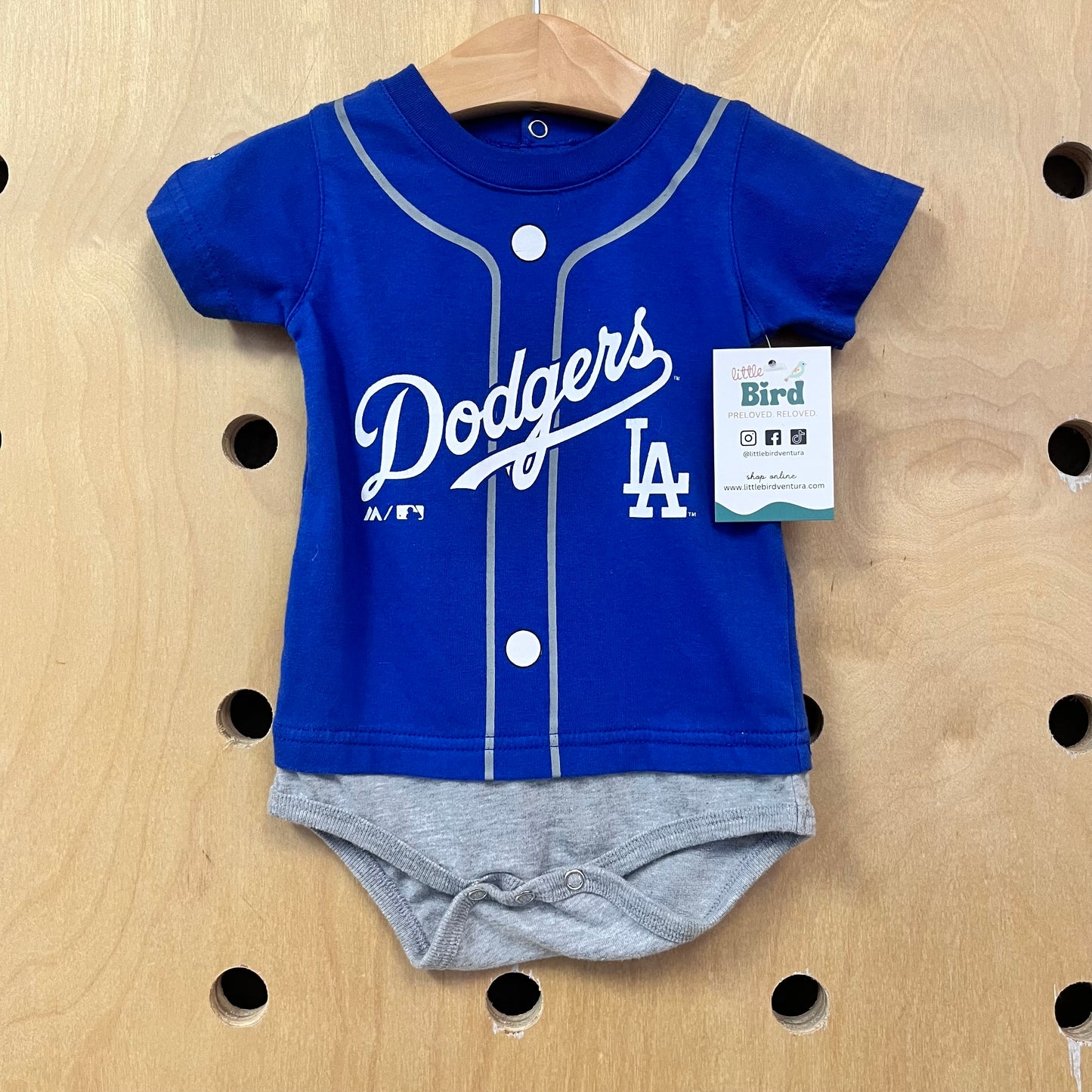 Blue & Grey Dodgers Bodysuit
