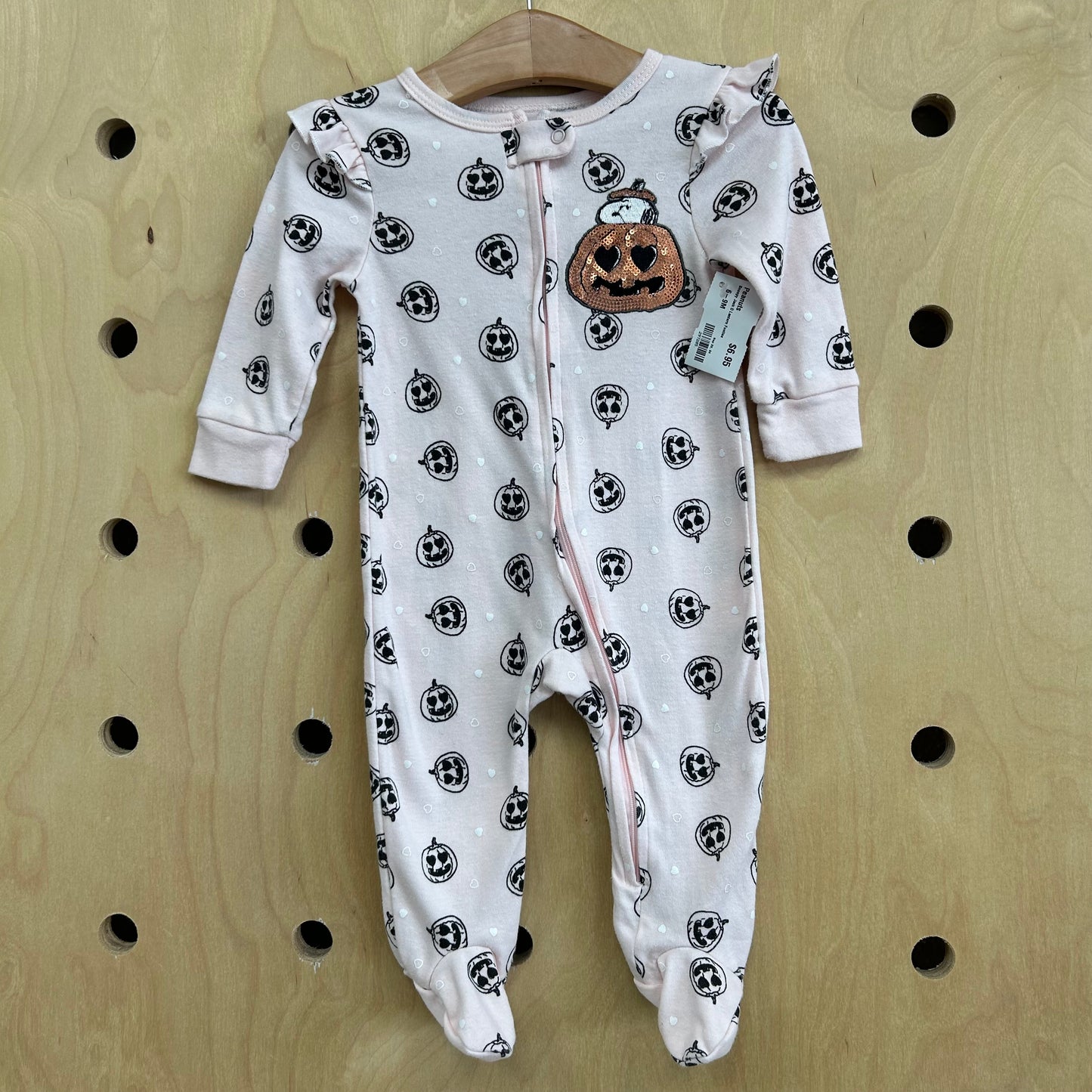 Snoopy Jack O Lantern Footies