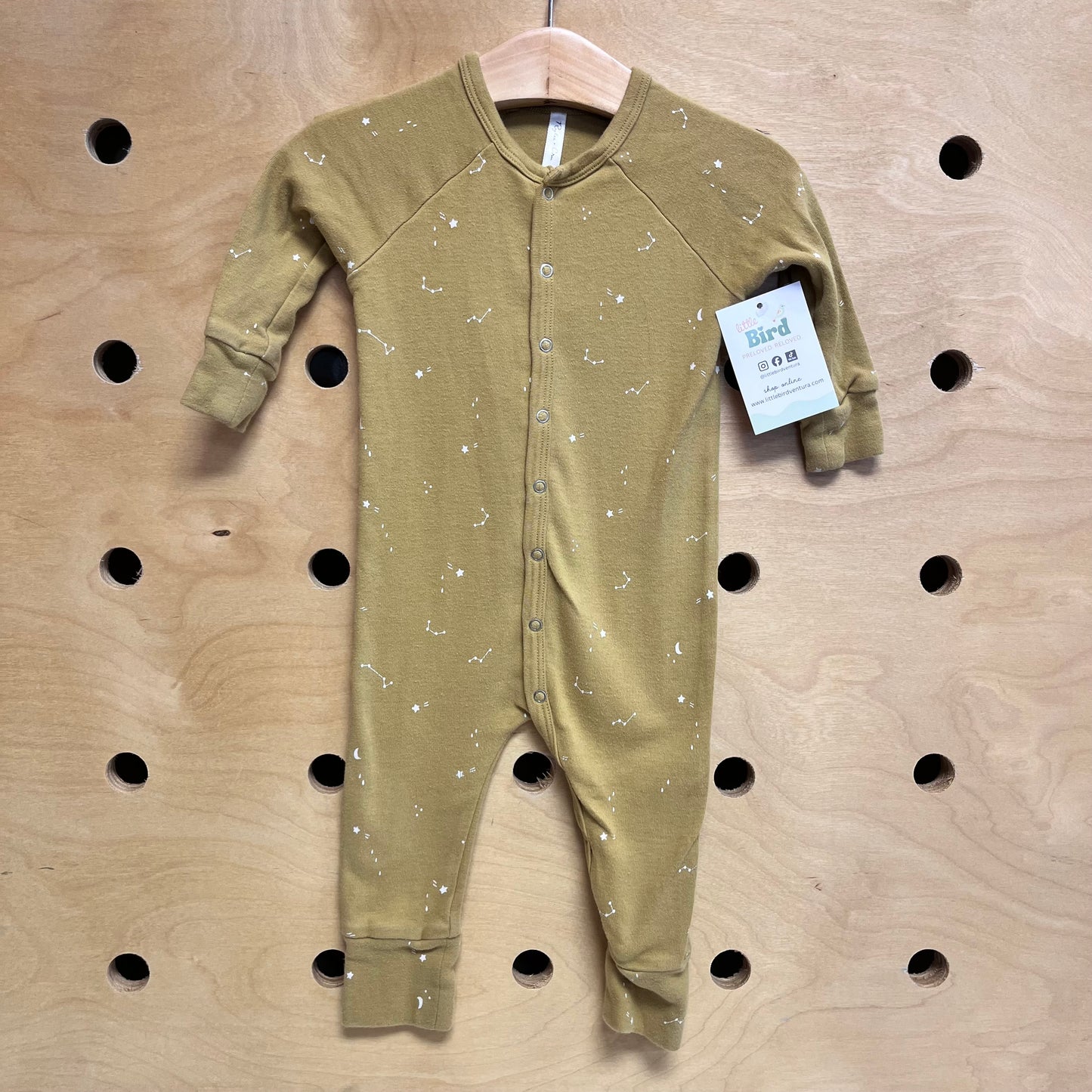 Mustard Constellation Snap Sleeper