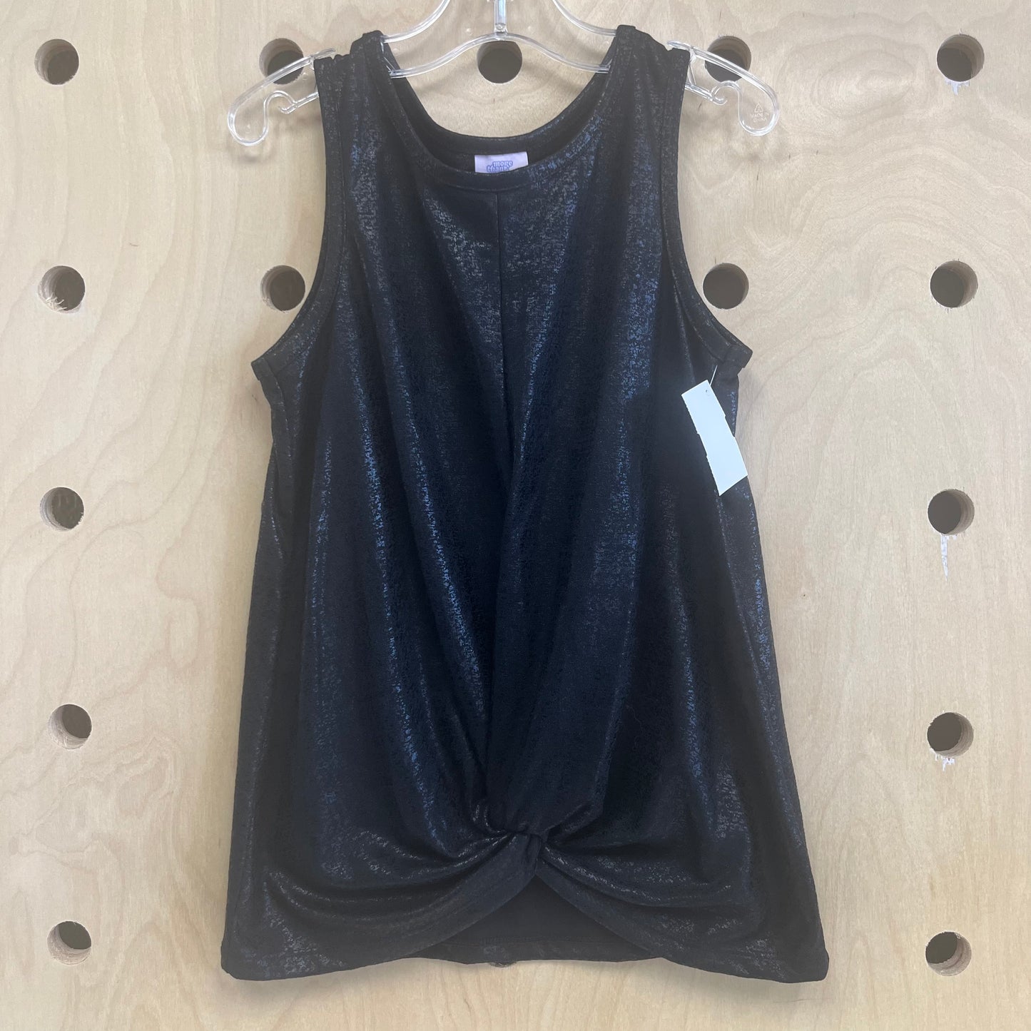 Black Knotted Front Tank