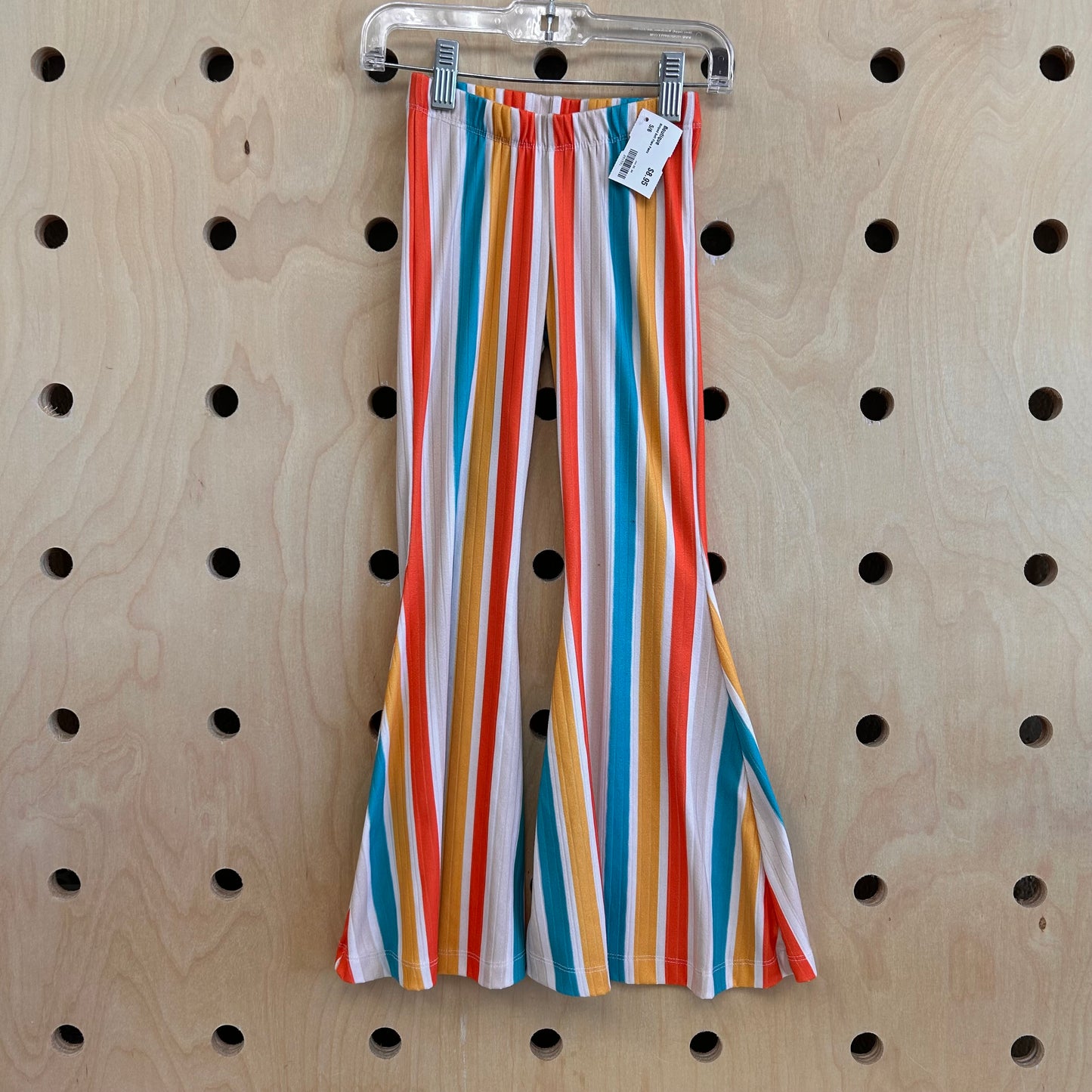 Striped Soft Flare Pants