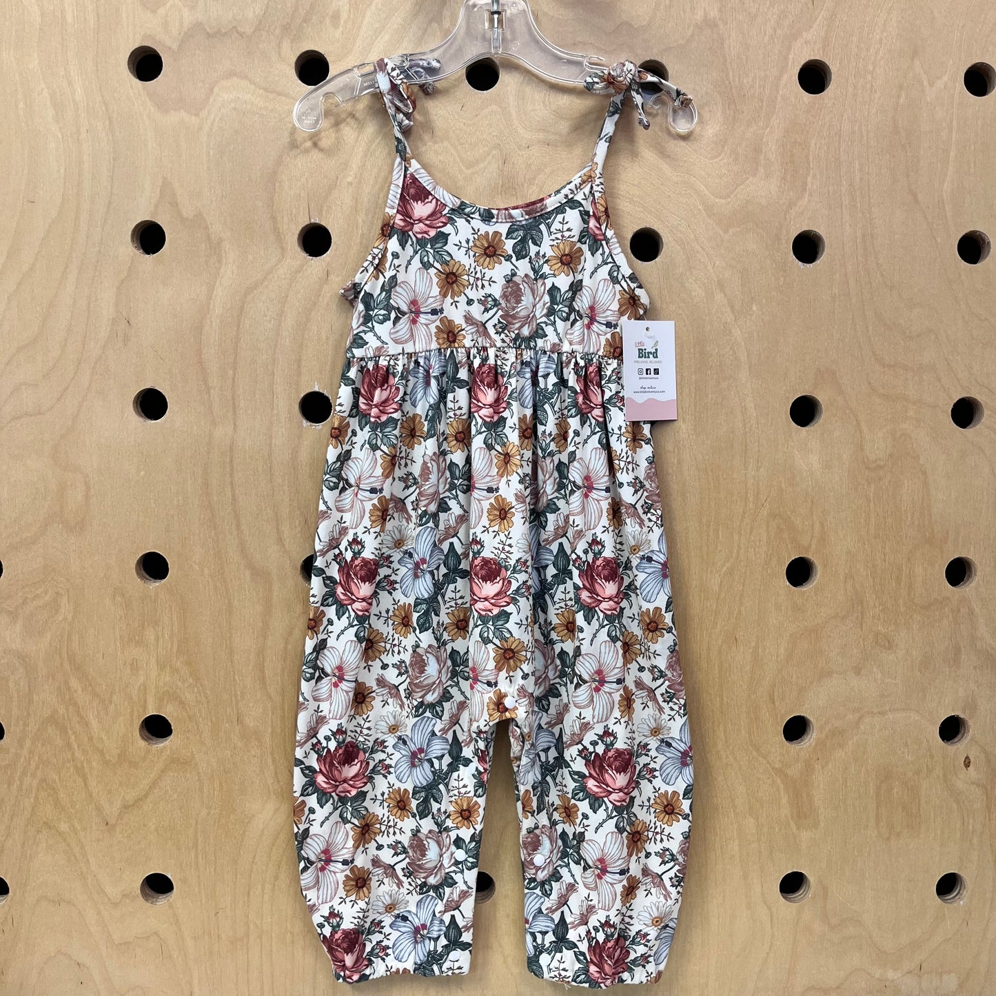 Soft Floral Romper