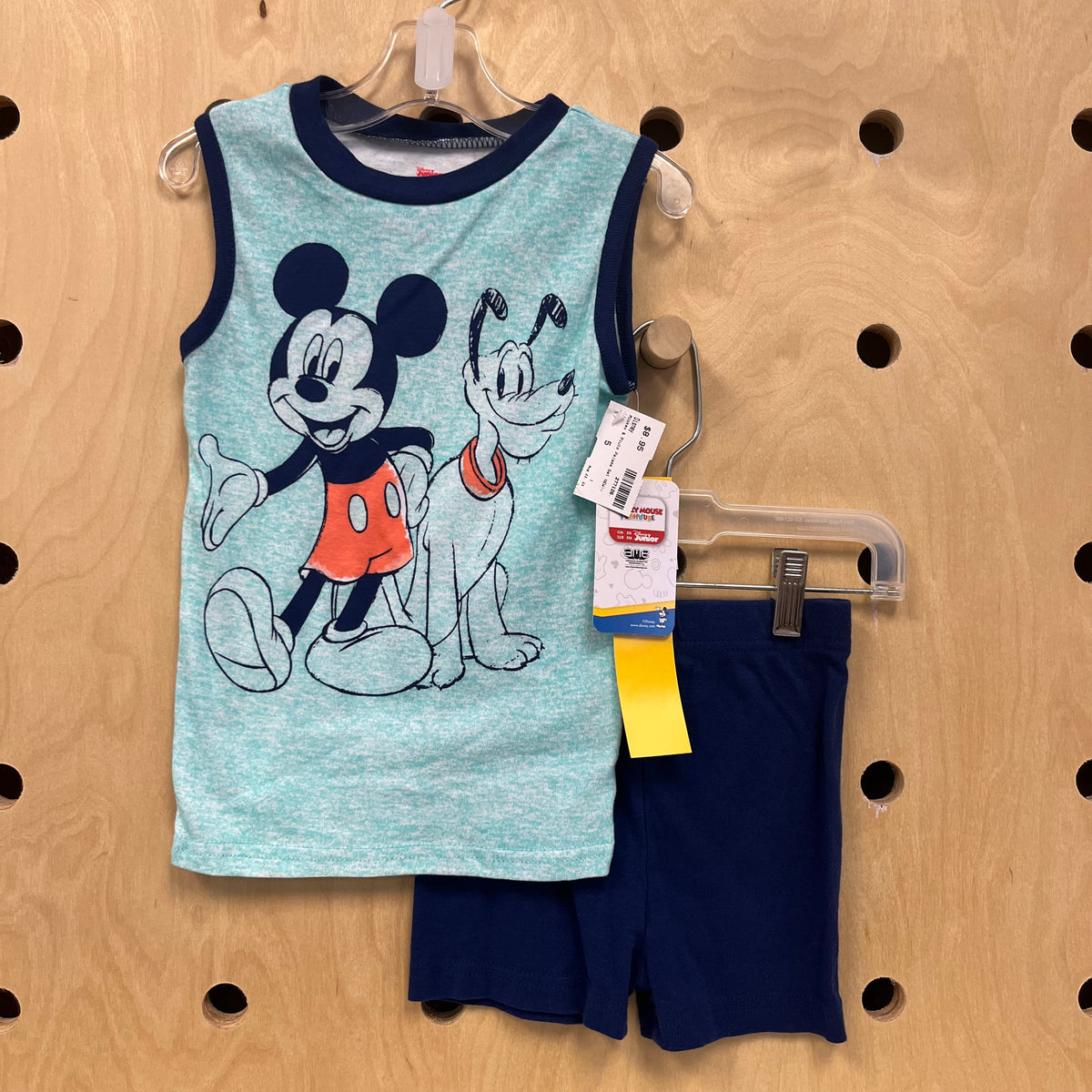 Mickey & Pluto Pajama Set NEW!!!