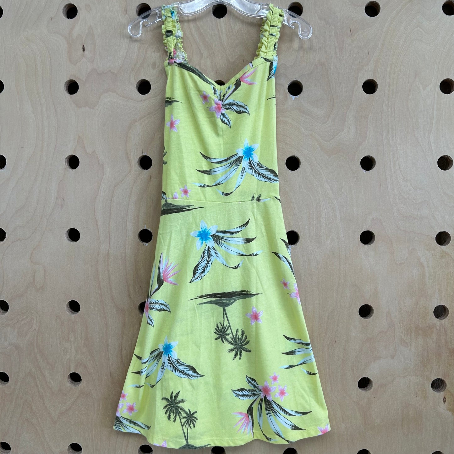 Yellow Tropical Dress NEW!