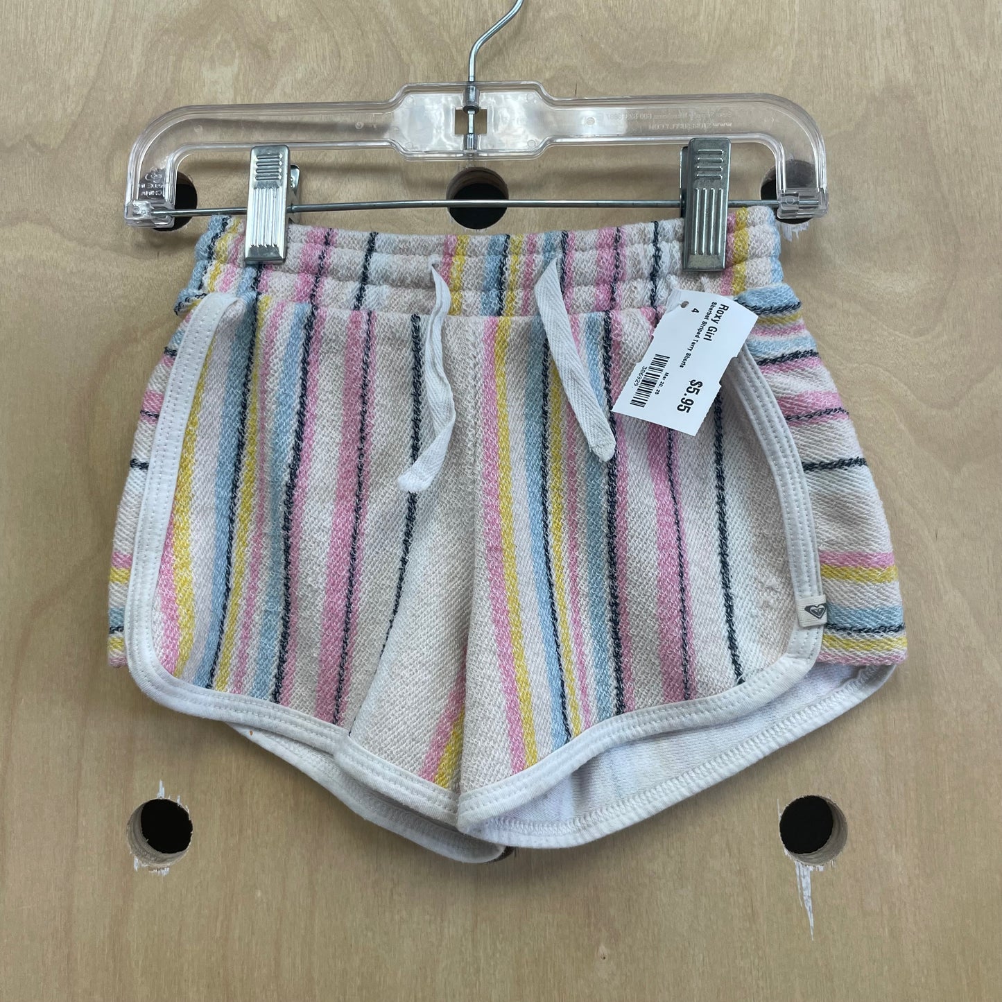 Sherbet Striped Terry Shorts