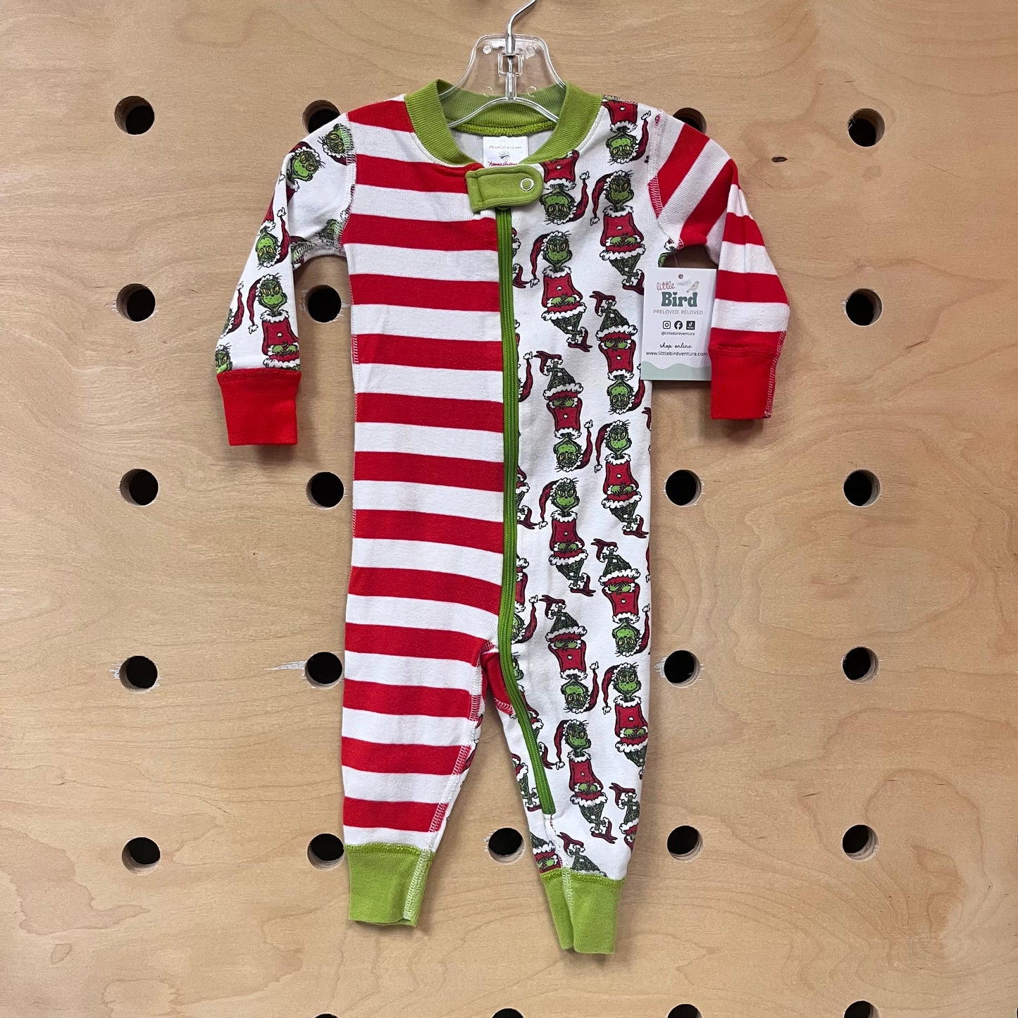 Organic Red/White Grinch Zippy