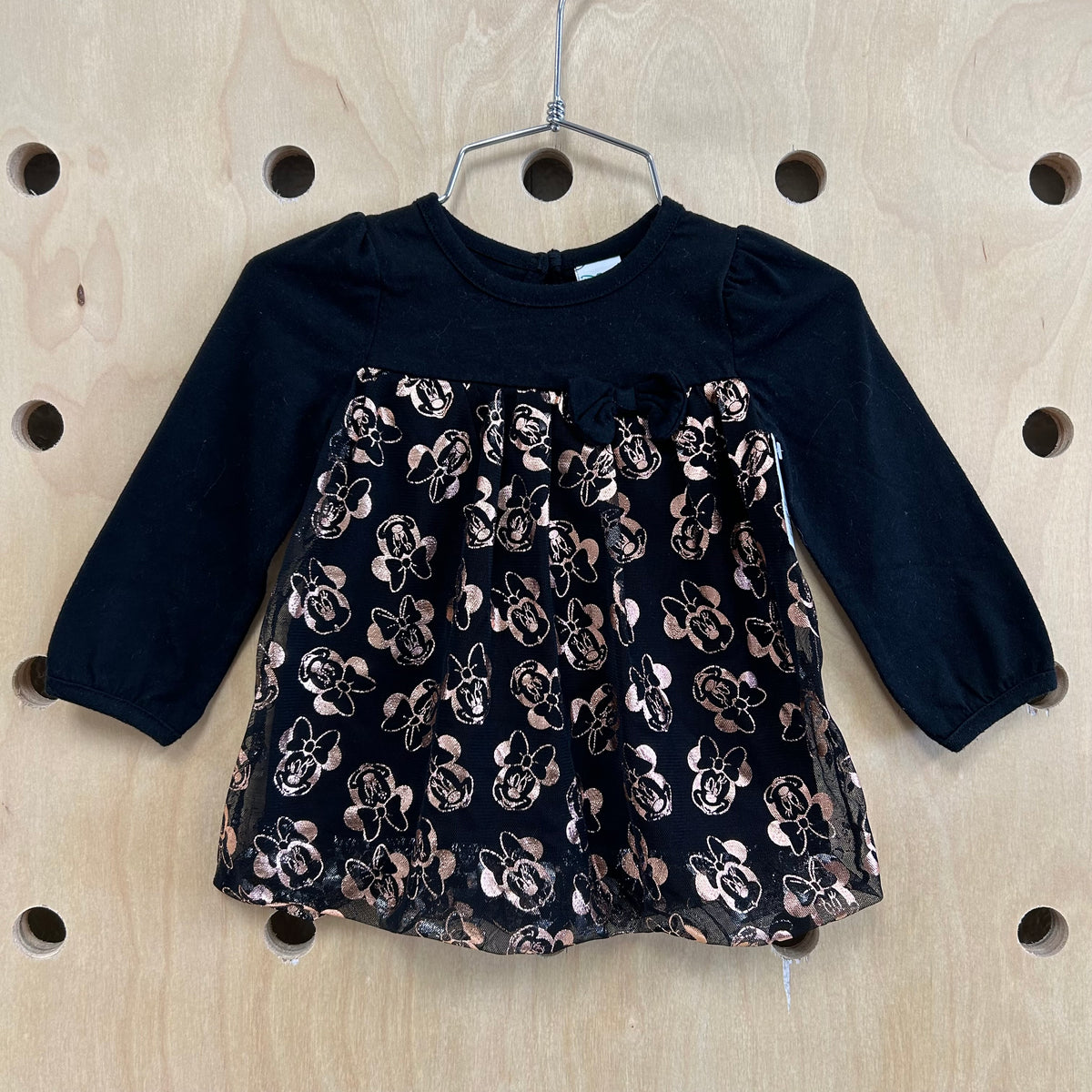 Black & Rose Gold Minnie Dress