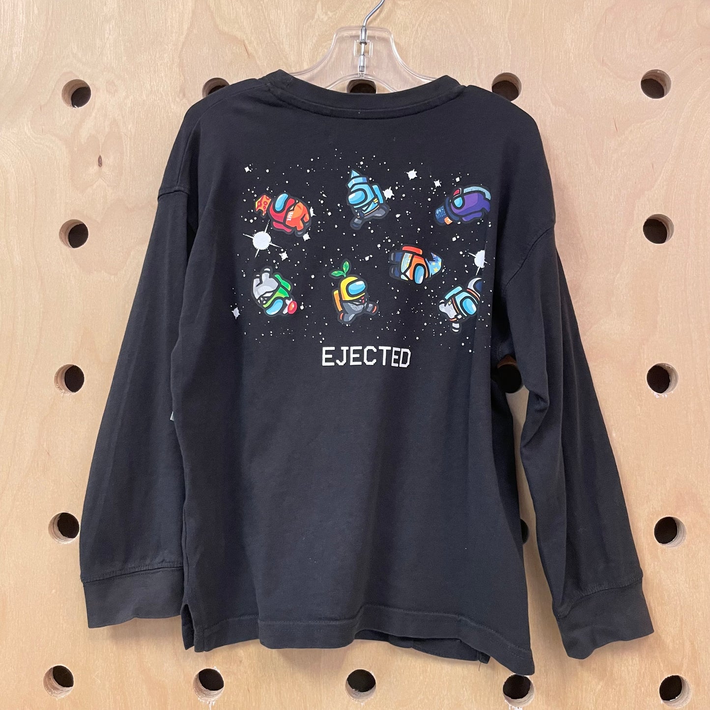Black Among Us LS Tee