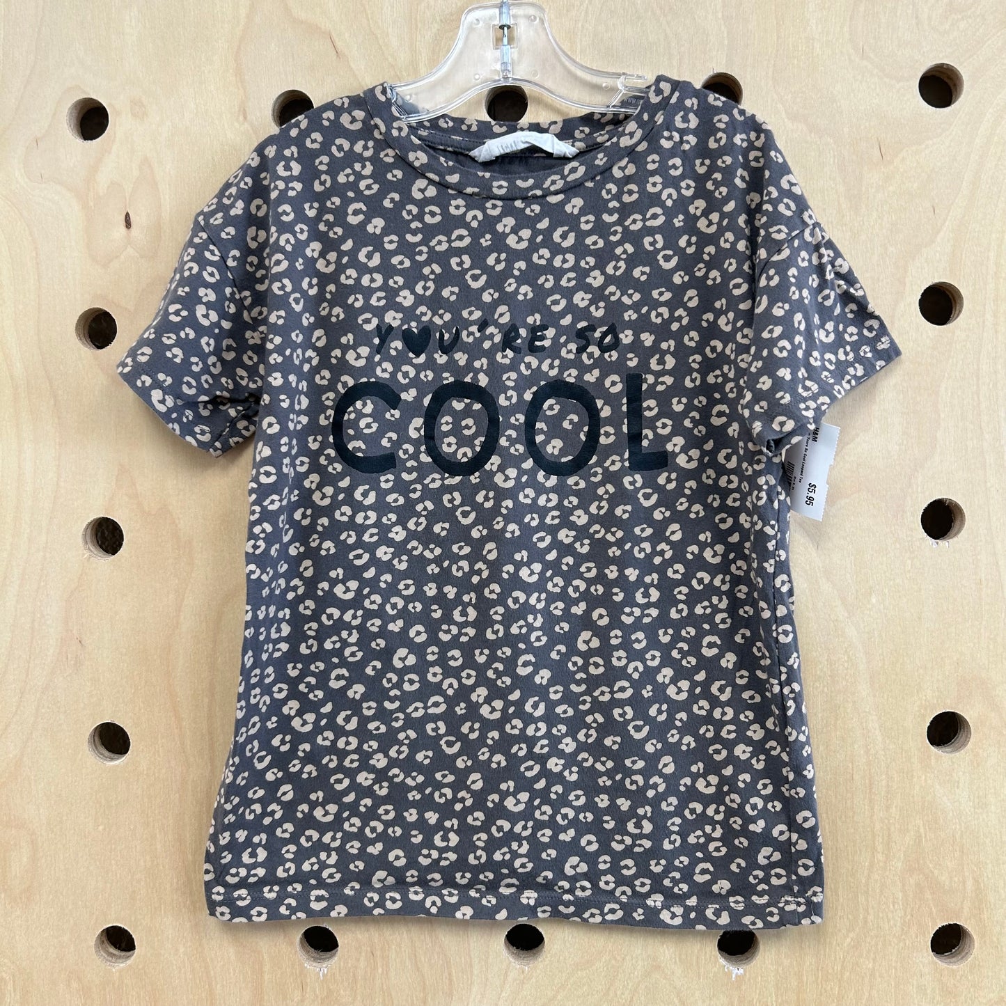 Brown Youre So Cool Leopard Tee