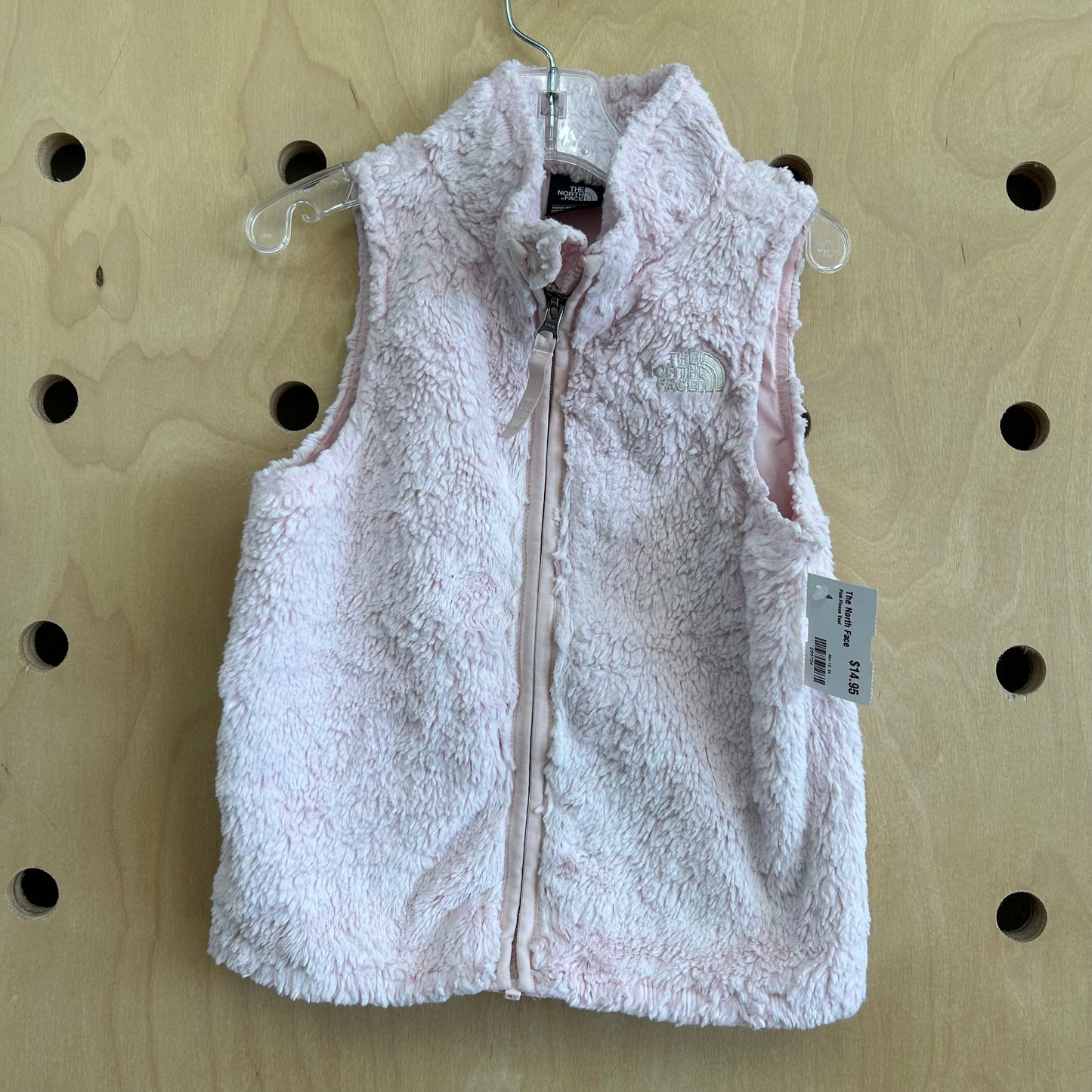 Pink Fleece Vest