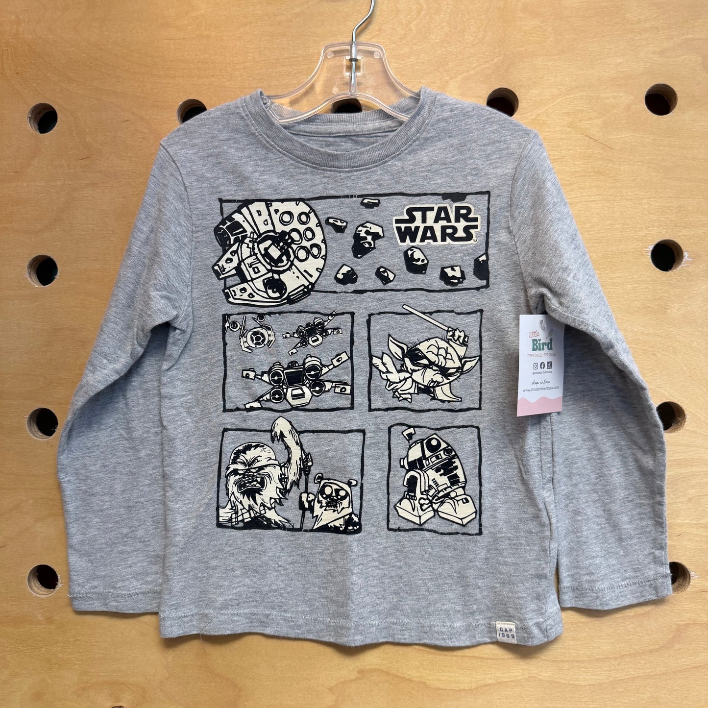 Grey Star Wars LS T