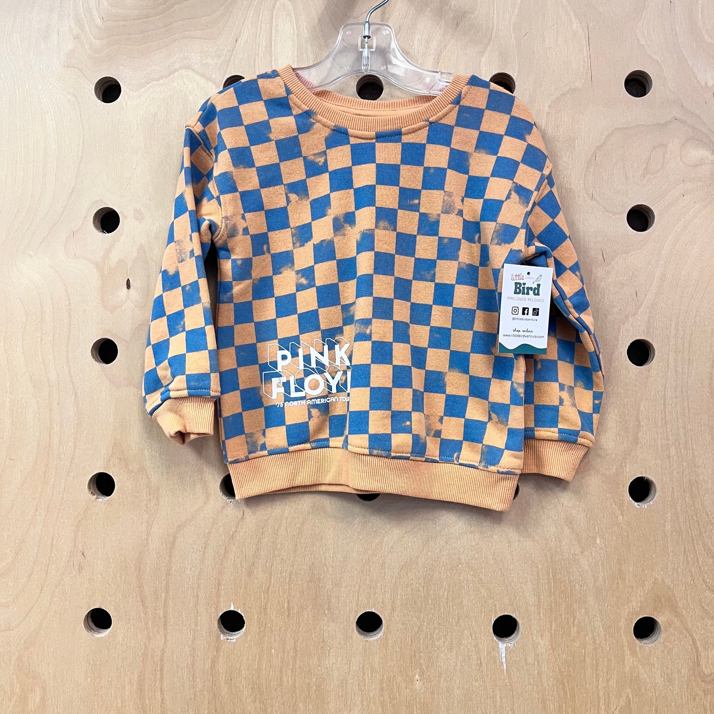 Orange & Blue Pink Floyd Crewneck NEW!