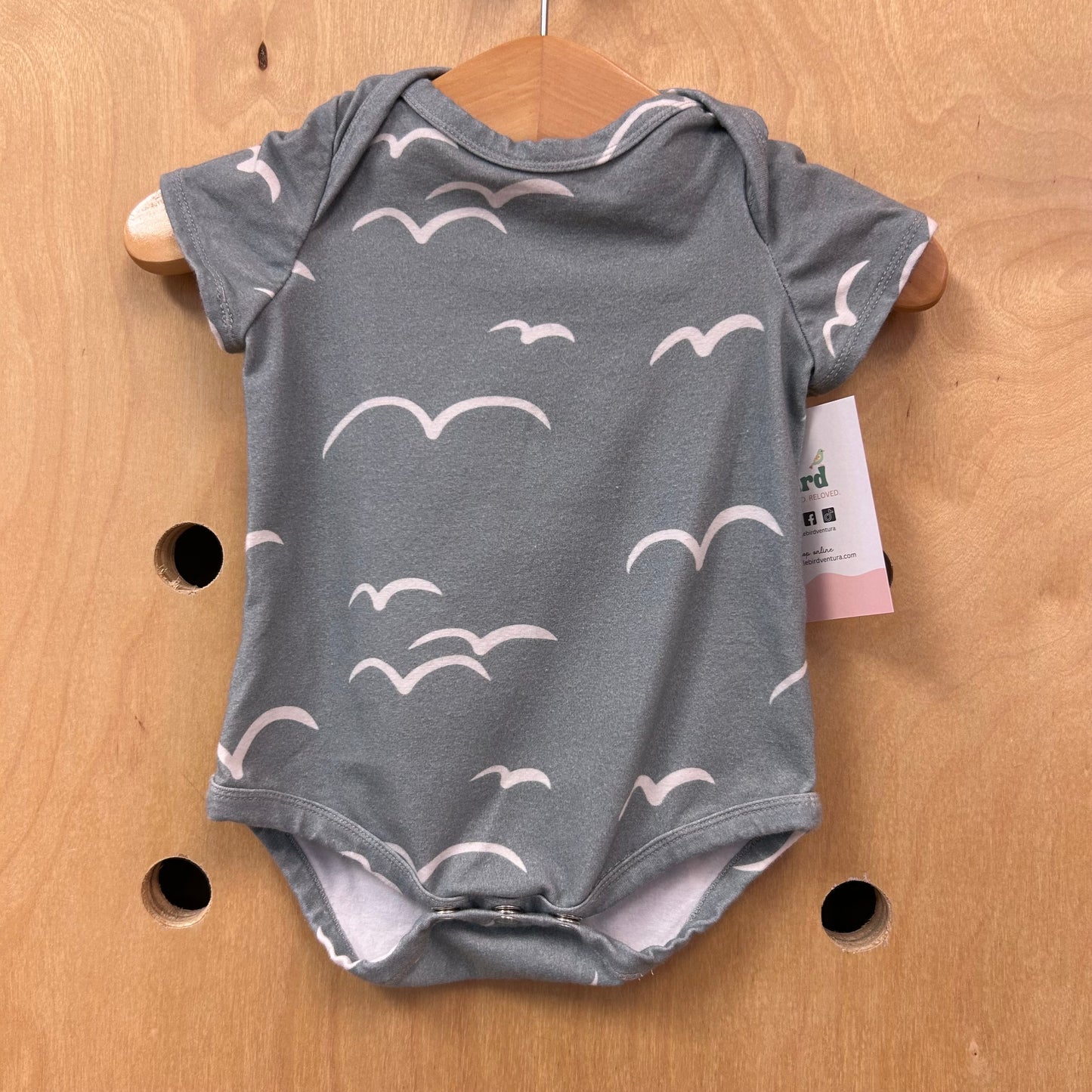 Blue Seagulls Bodysuit