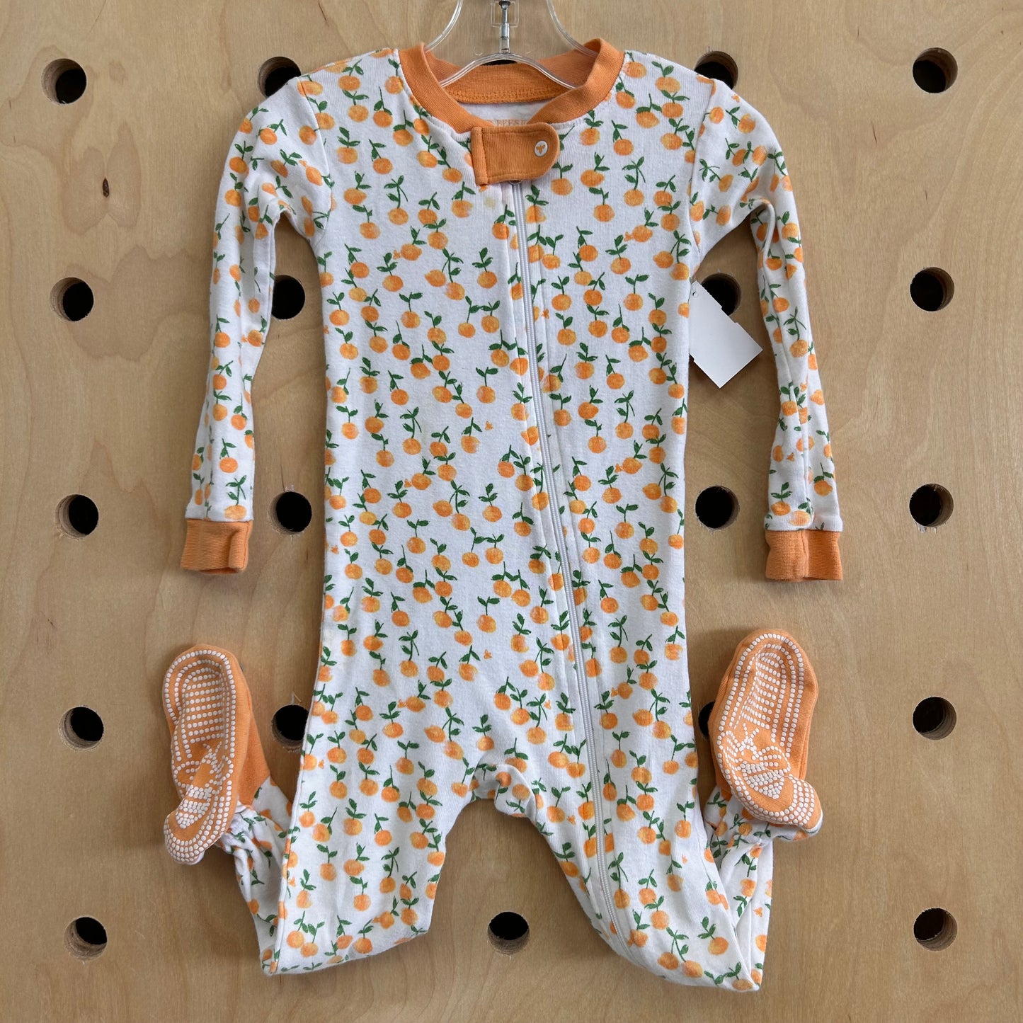 White Oranges Footies
