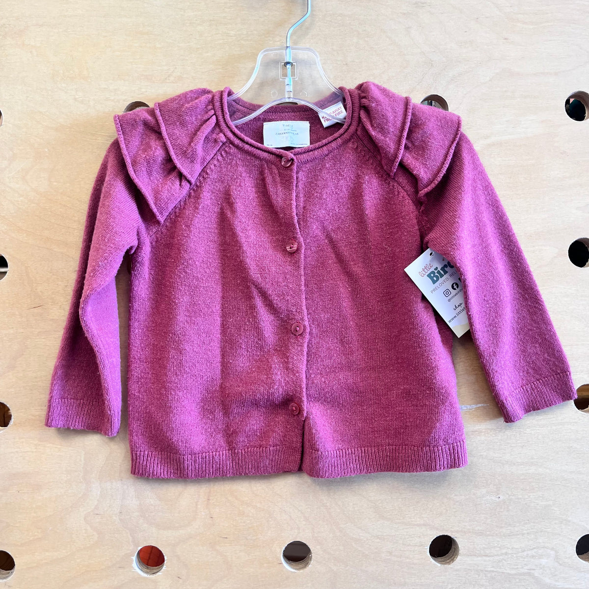 Burgundy Knit Sweater
