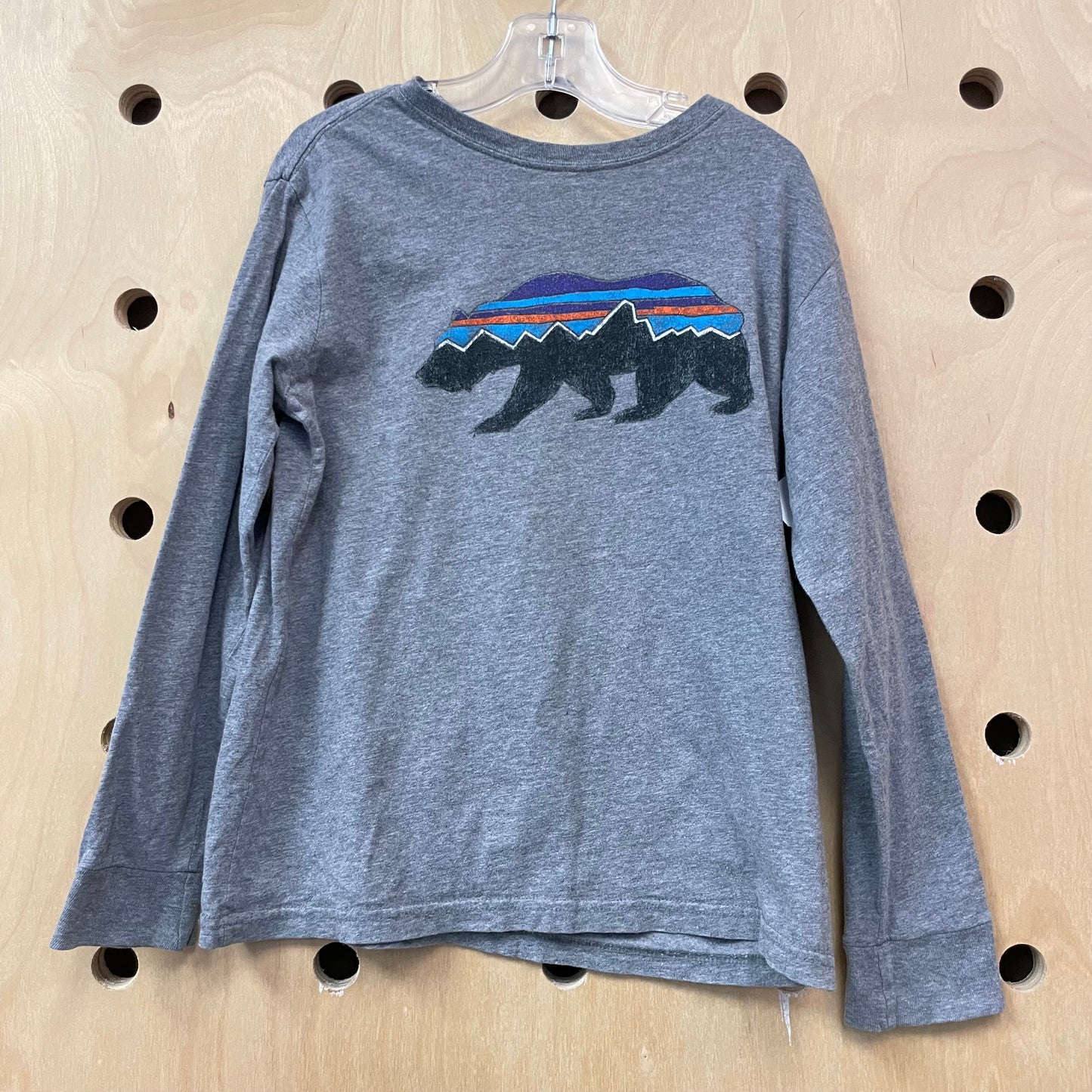 Grey Mountains Bear LS Tee