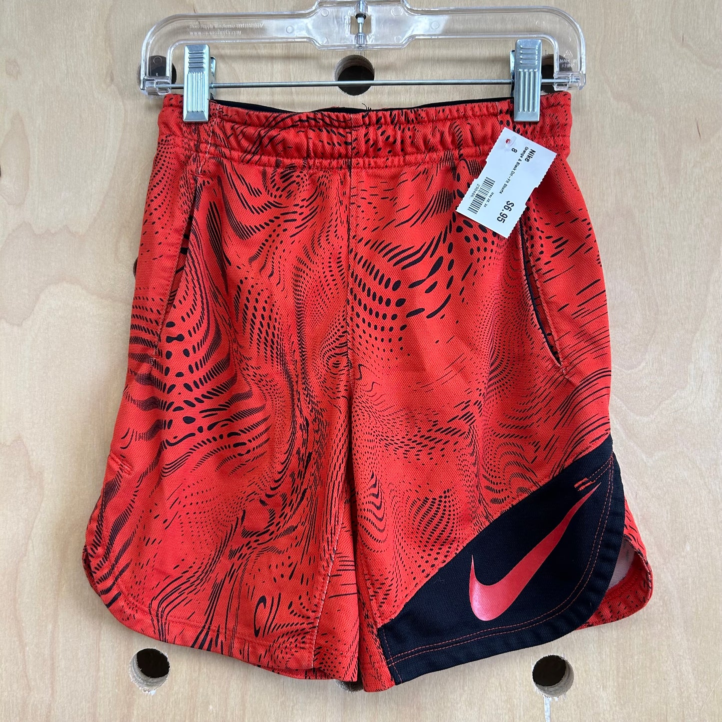 Orange & Black Dri-Fit Shorts
