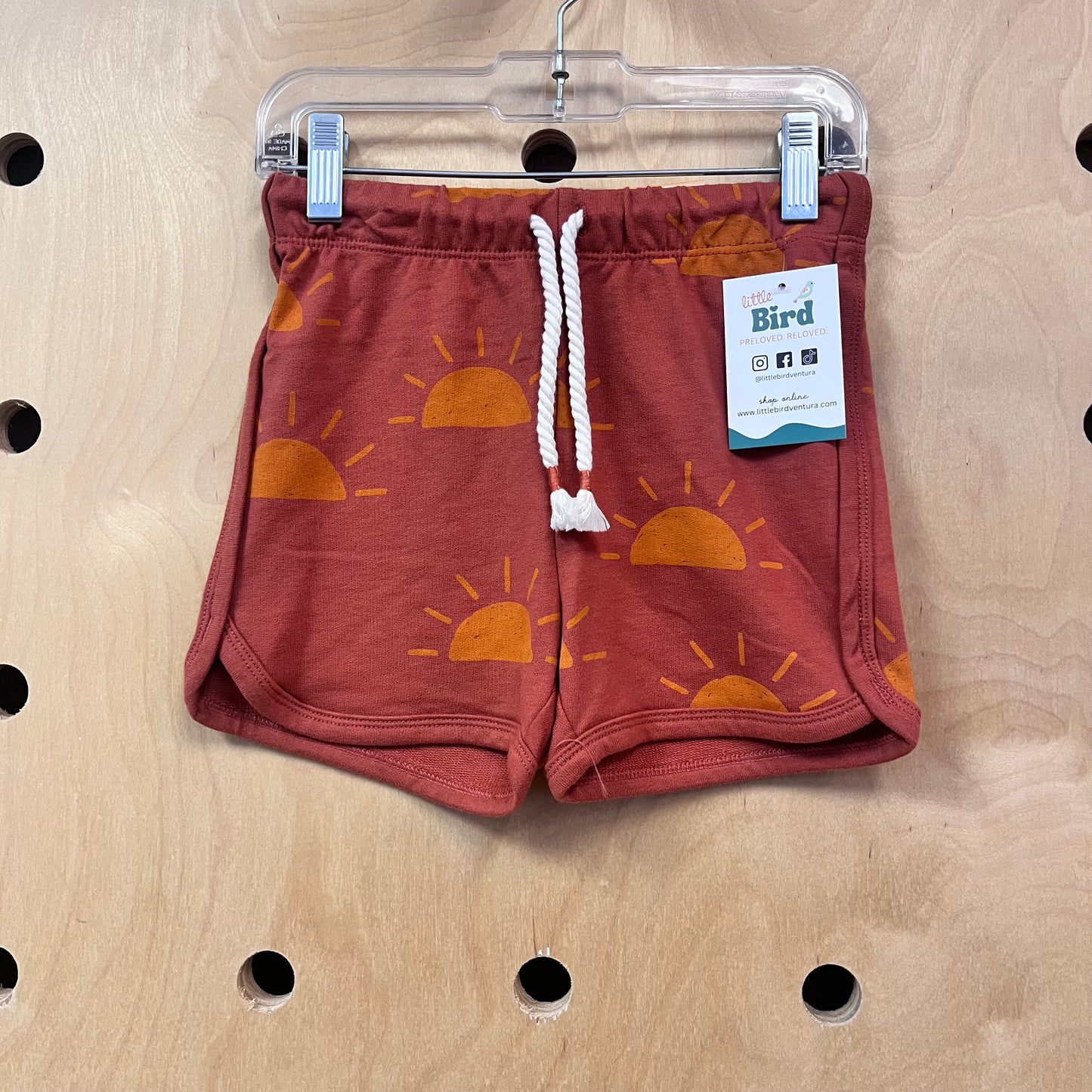 Organic Terracotta Suns Shorts NEW!