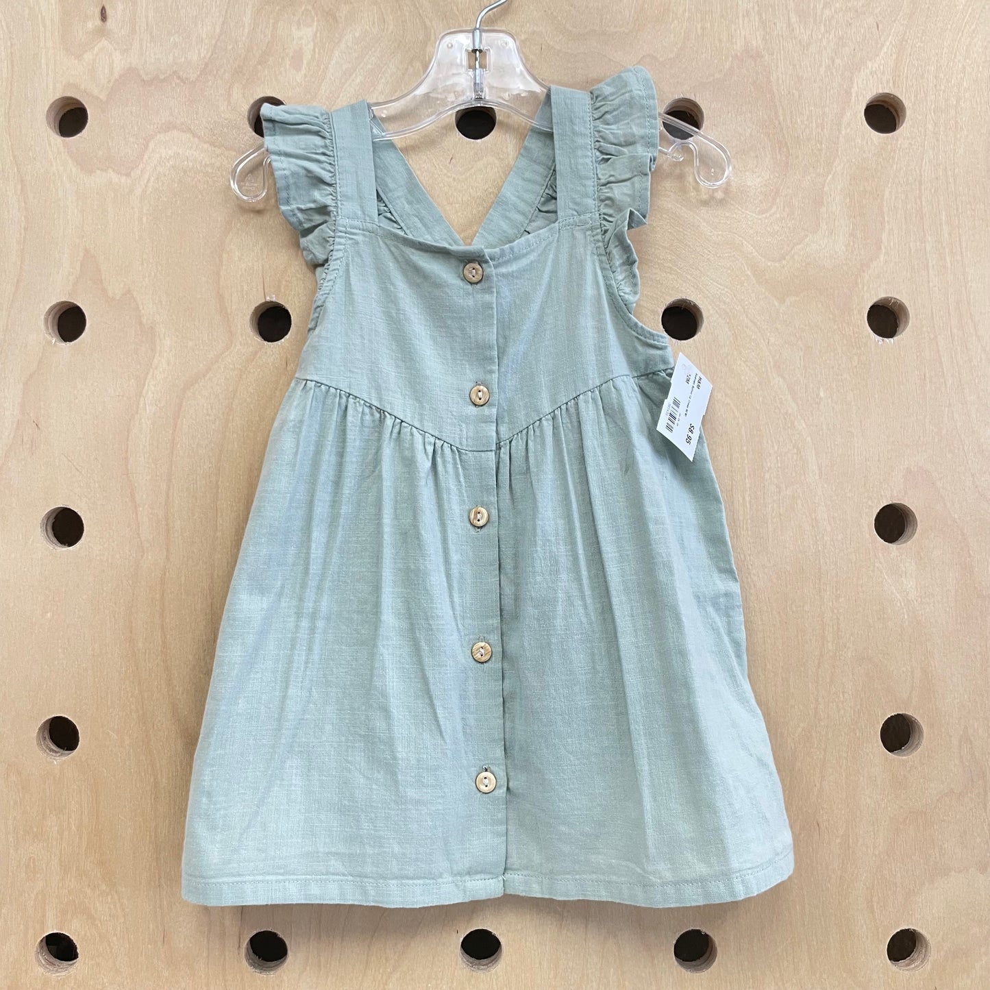 Seafoam Button Up Dress NEW!