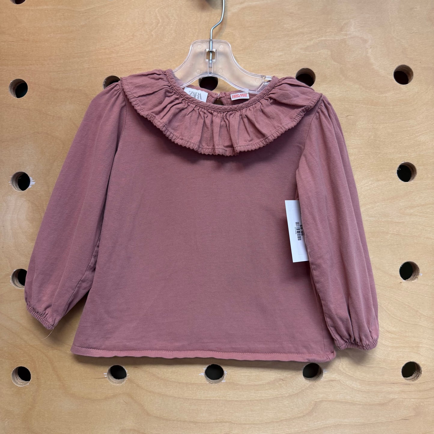 Blush Collared LS