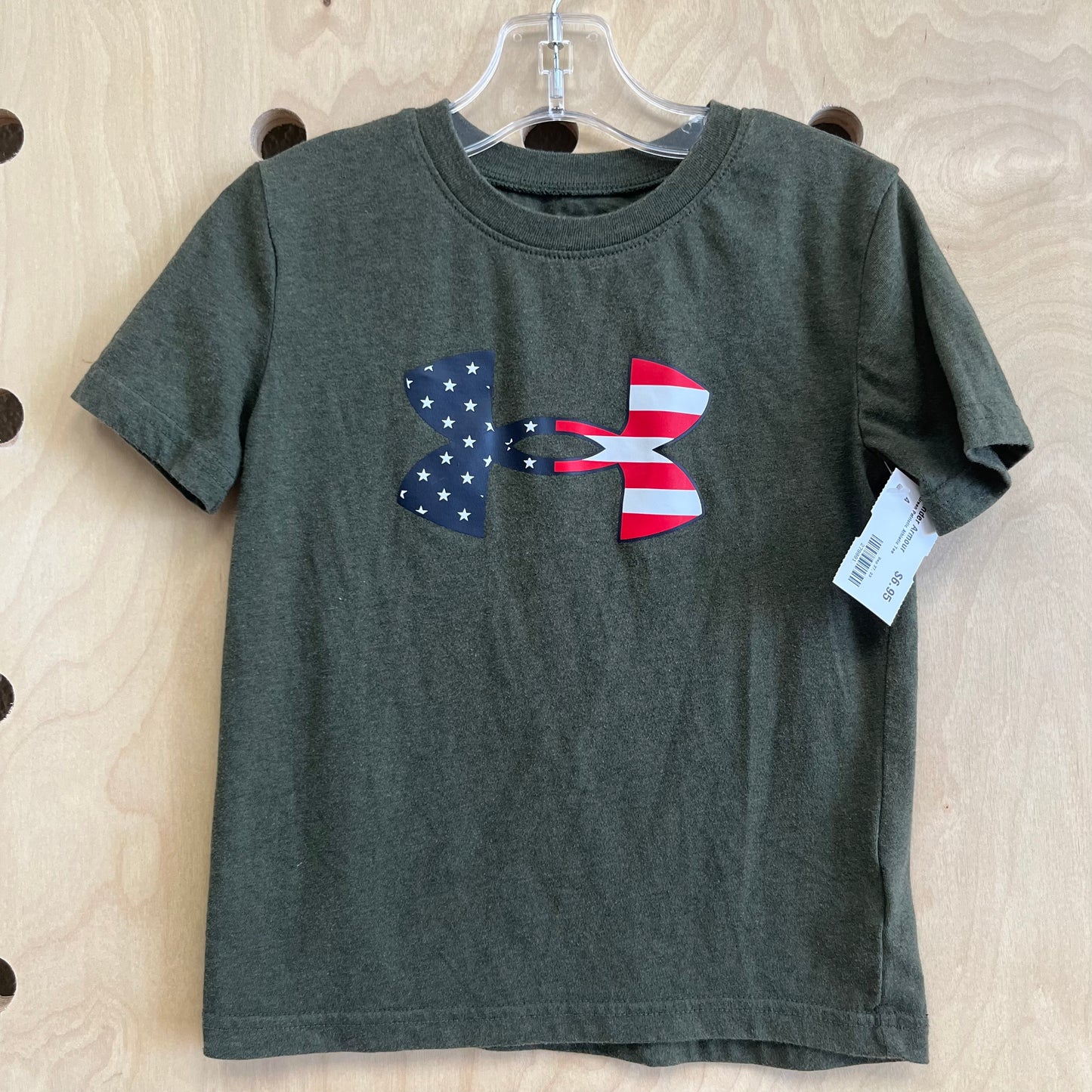 Green Patriotic Athletic Tee