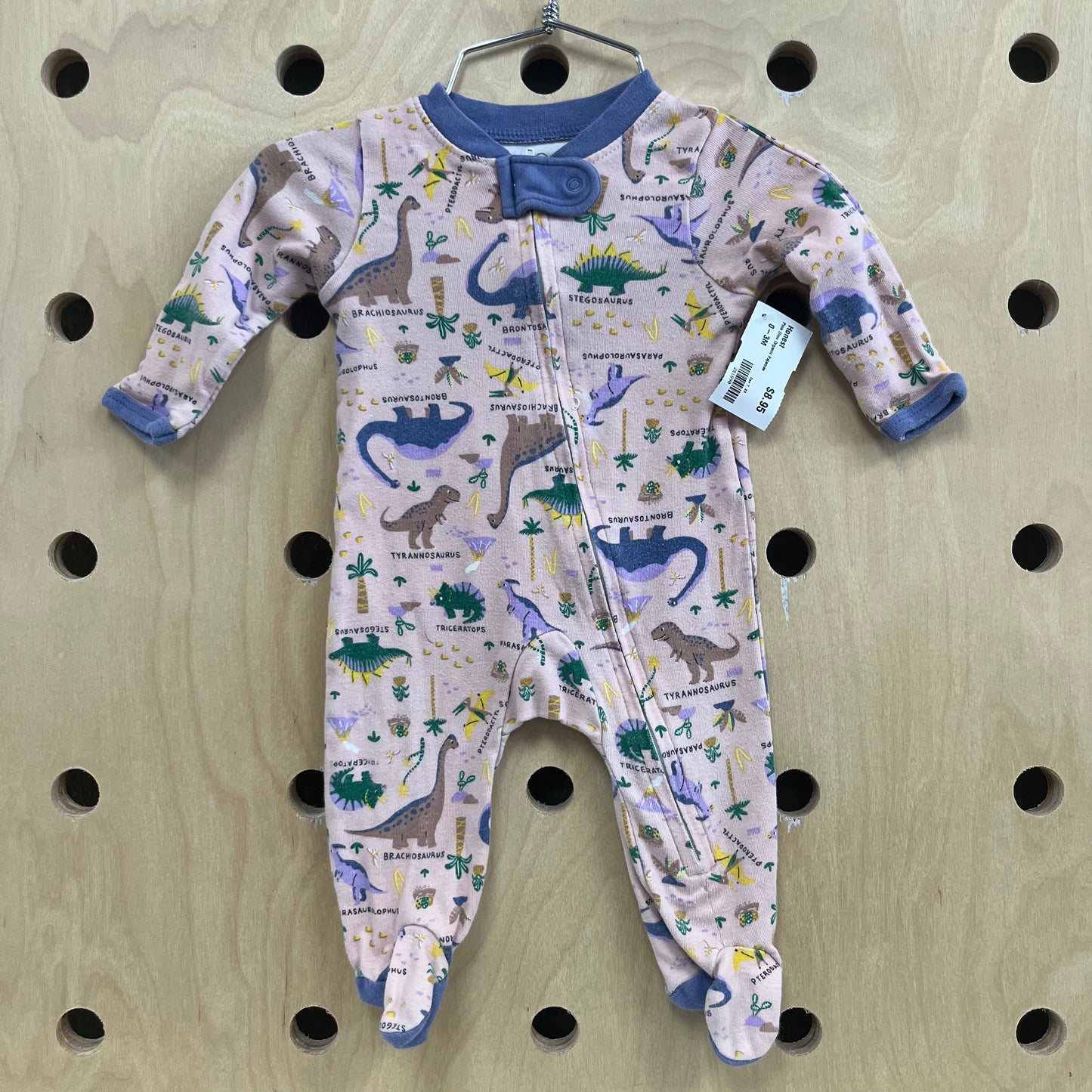 Pink Dino Organic Pajamas