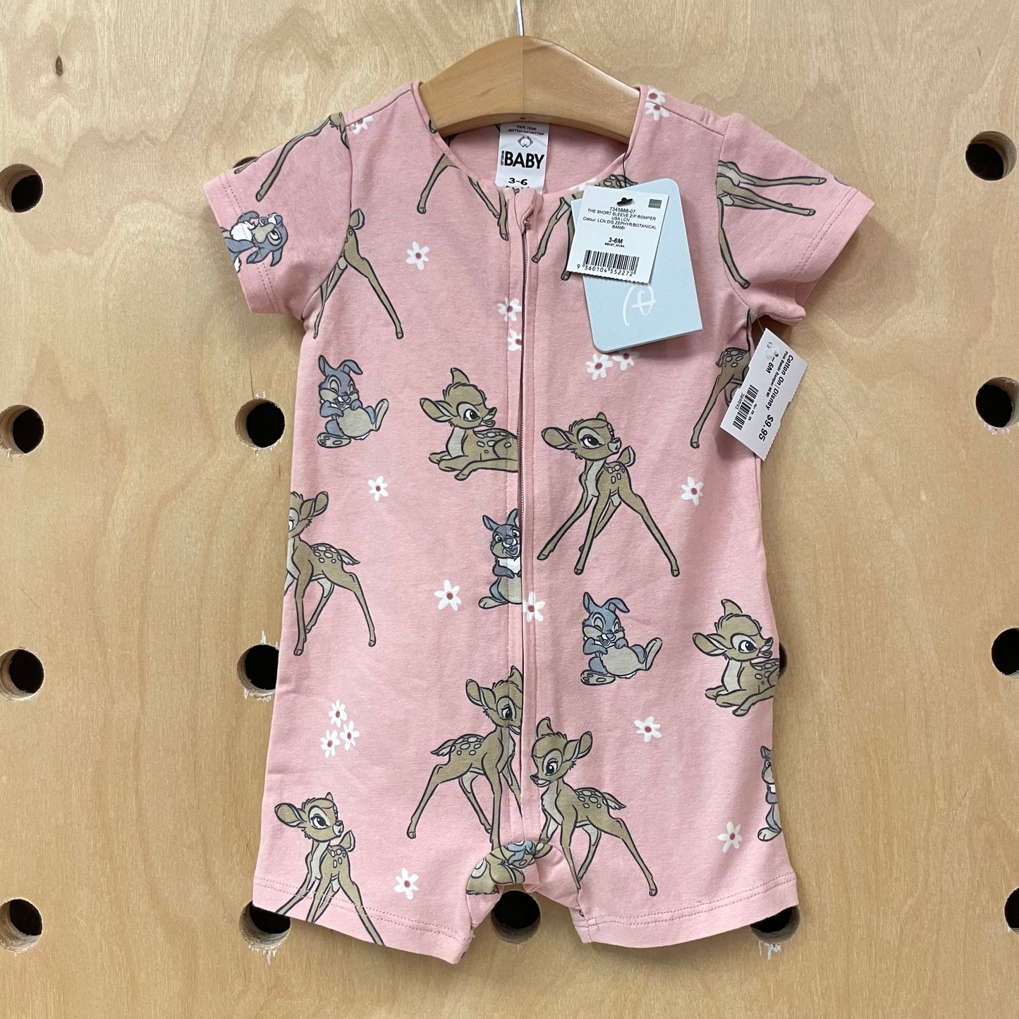 Pink Bambi Romper NEW!
