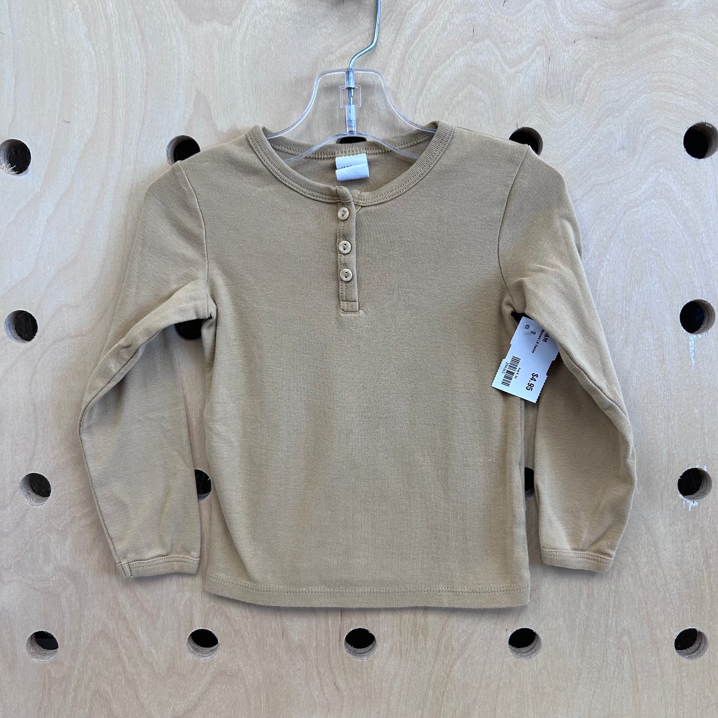 Mustard LS Henley