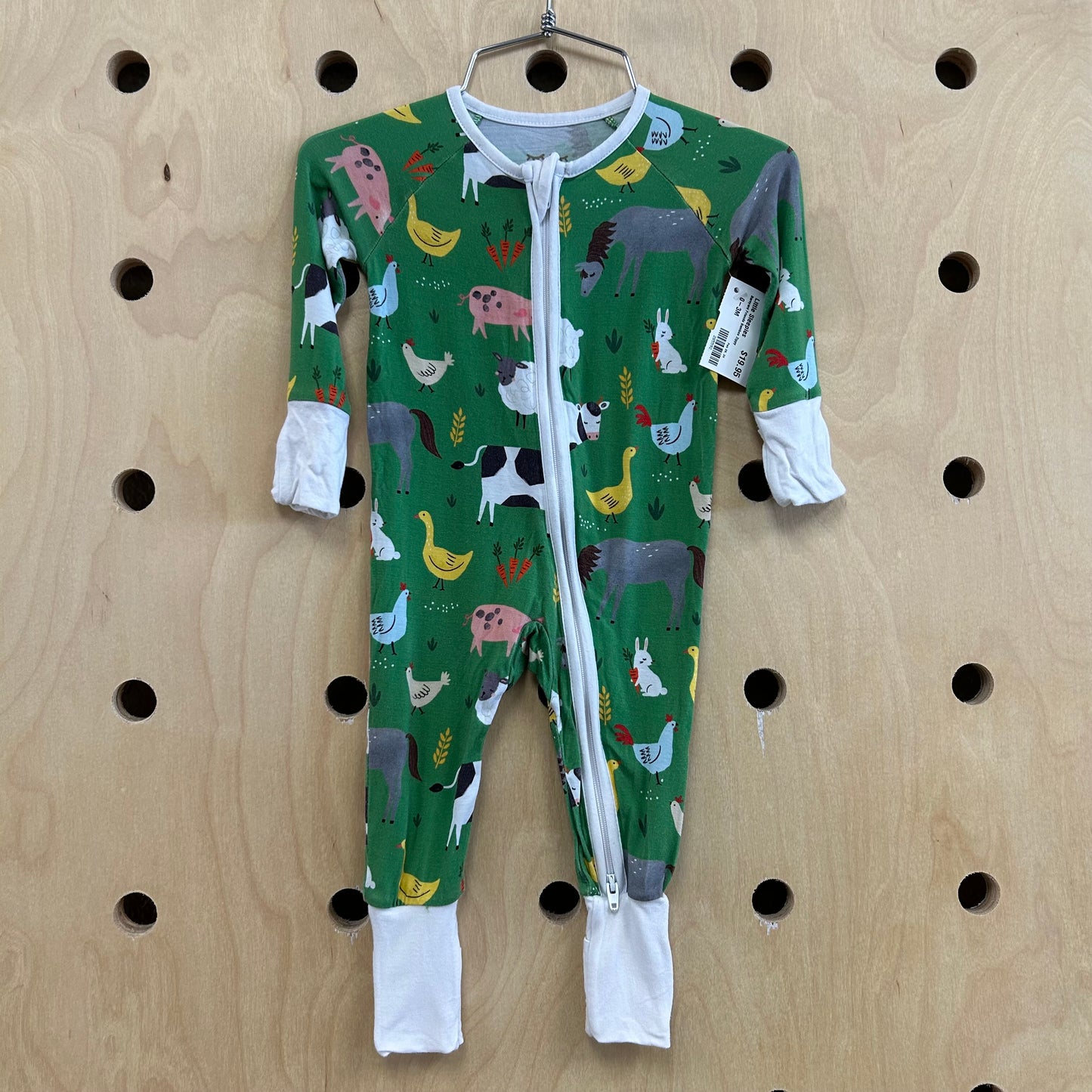 Barnyard Friends Bamboo Zippy
