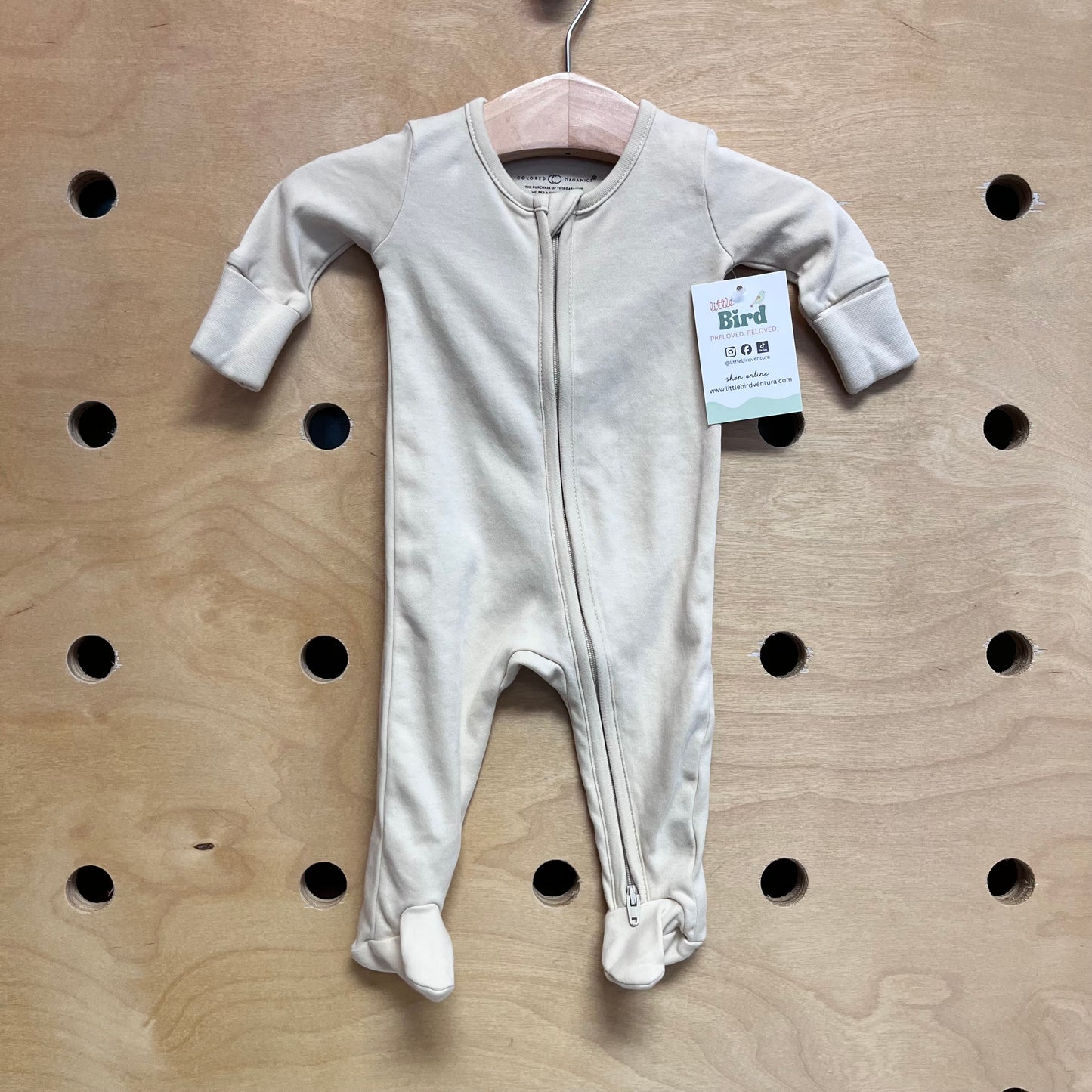Organic Cream Footies