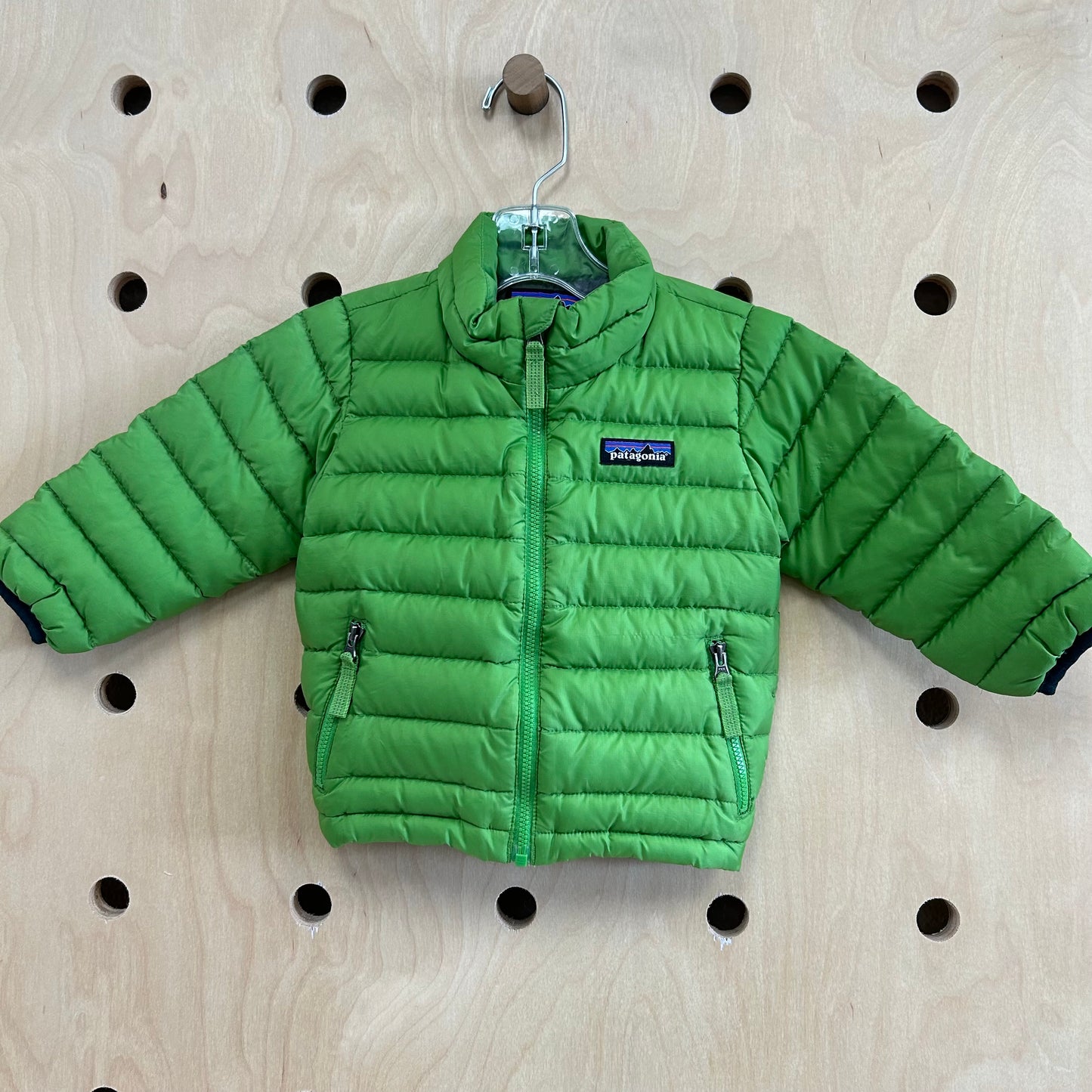 Green Baby Down Sweater Jacket