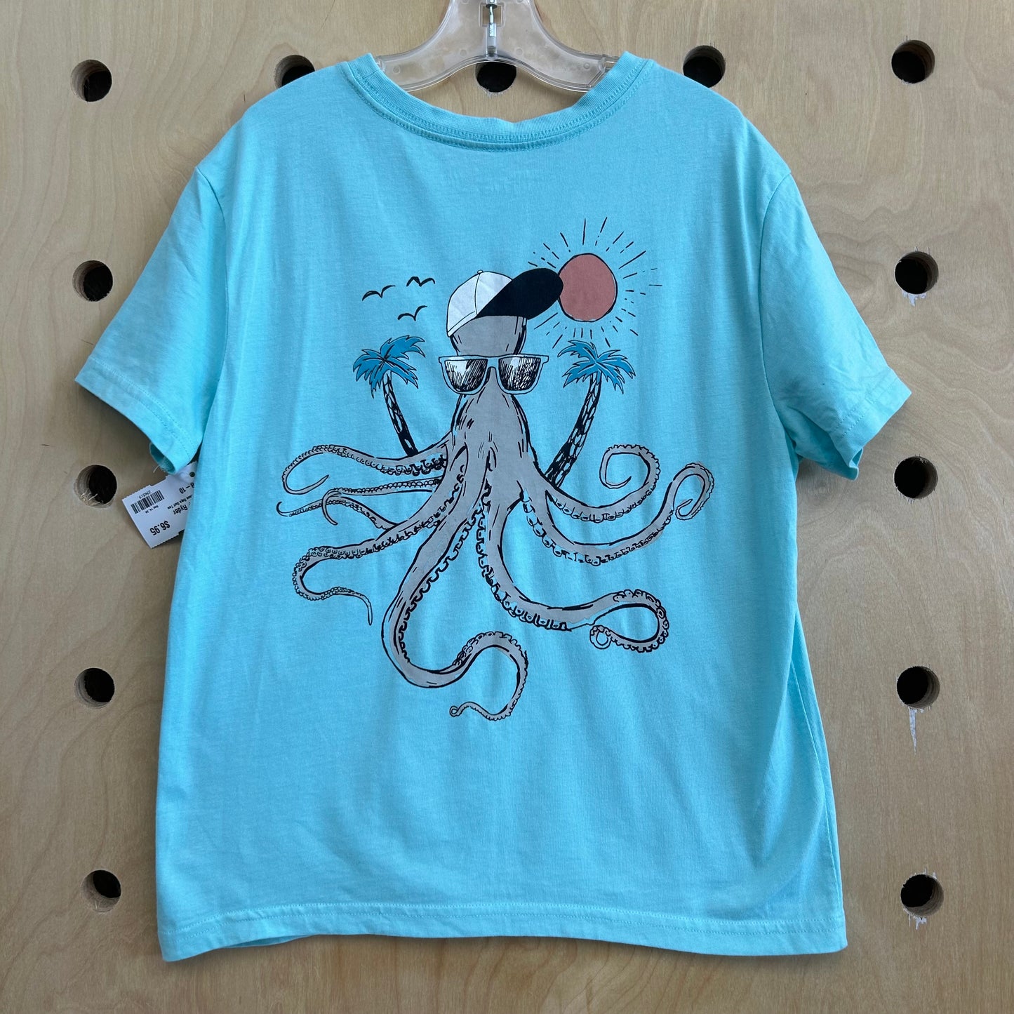 Teal Endless Rays Surf Tee