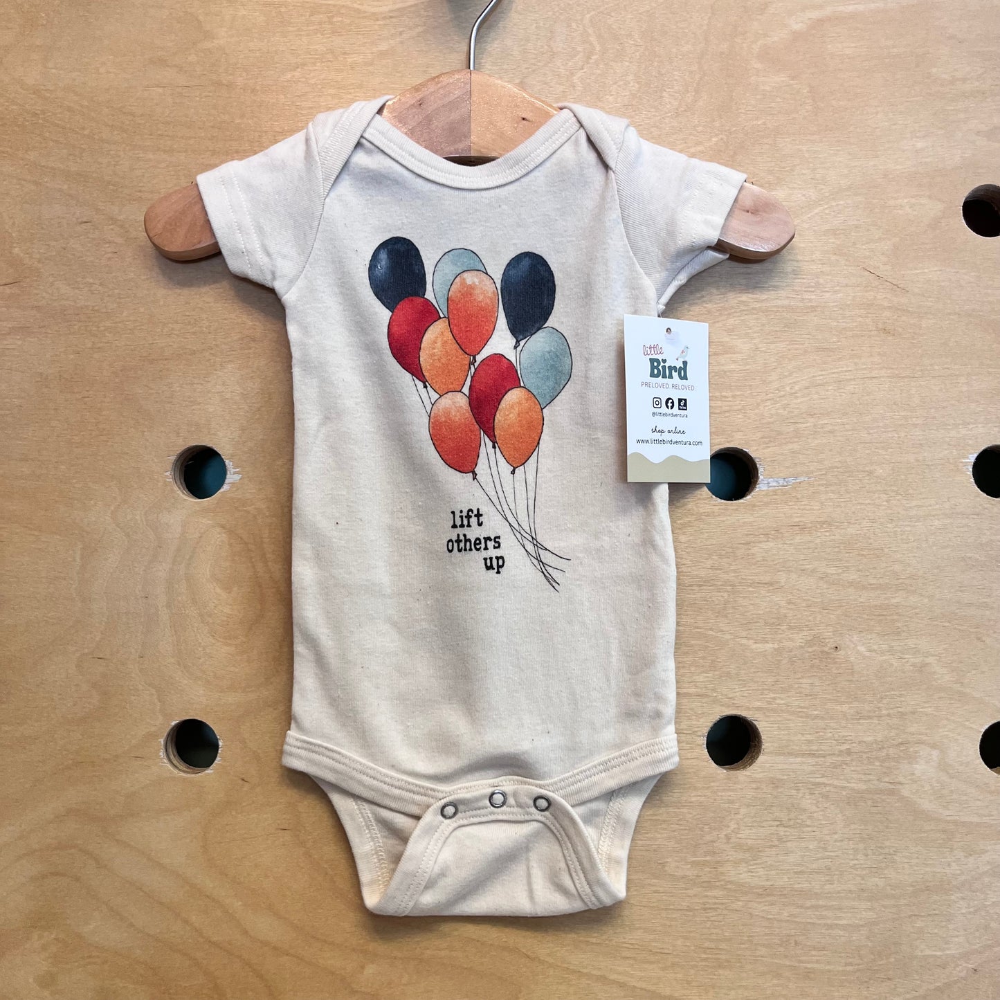 Organic Tan 'Lift Others Up' Bodysuit