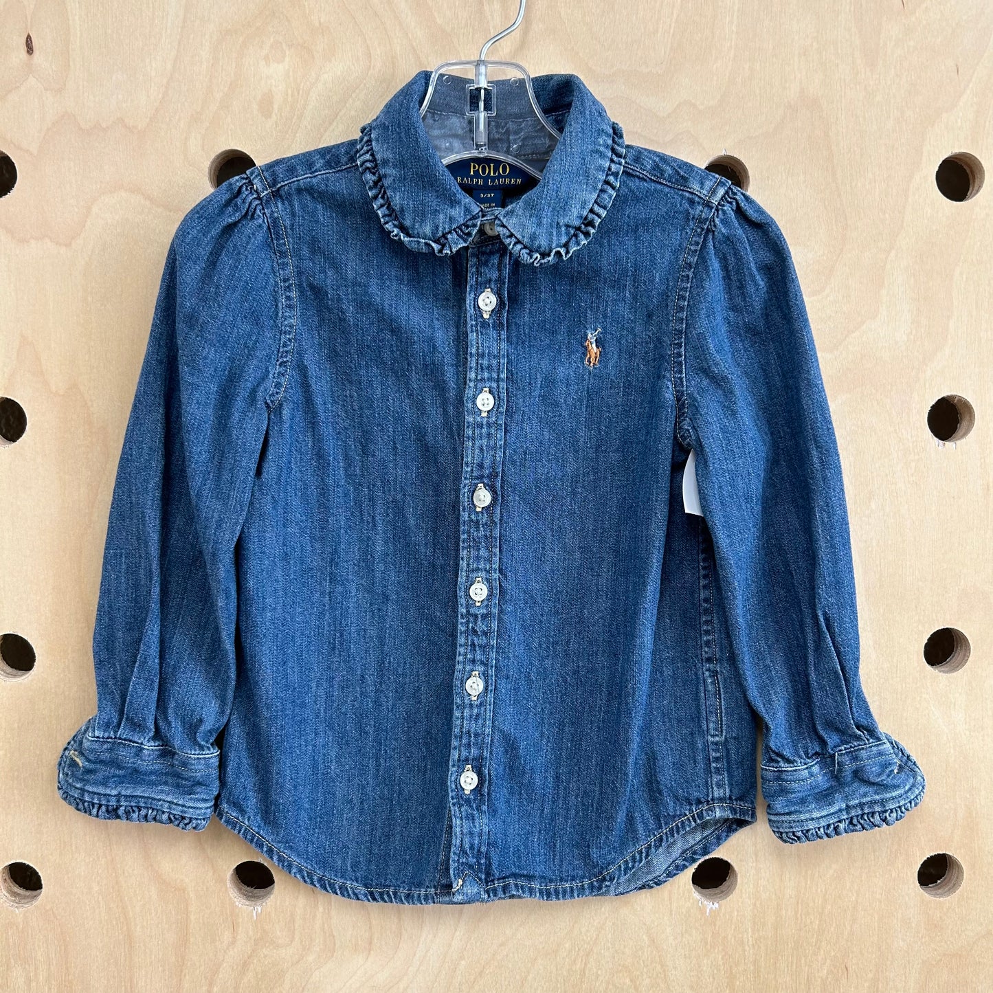 Denim Button Shirt