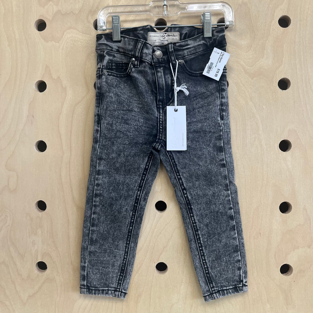 Black Acid Washed Denim NEW!