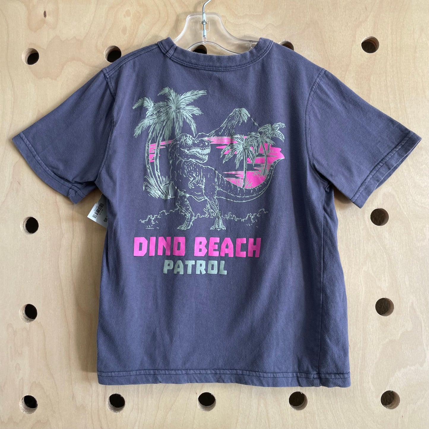 Grey Dino Beach Patrol Tee