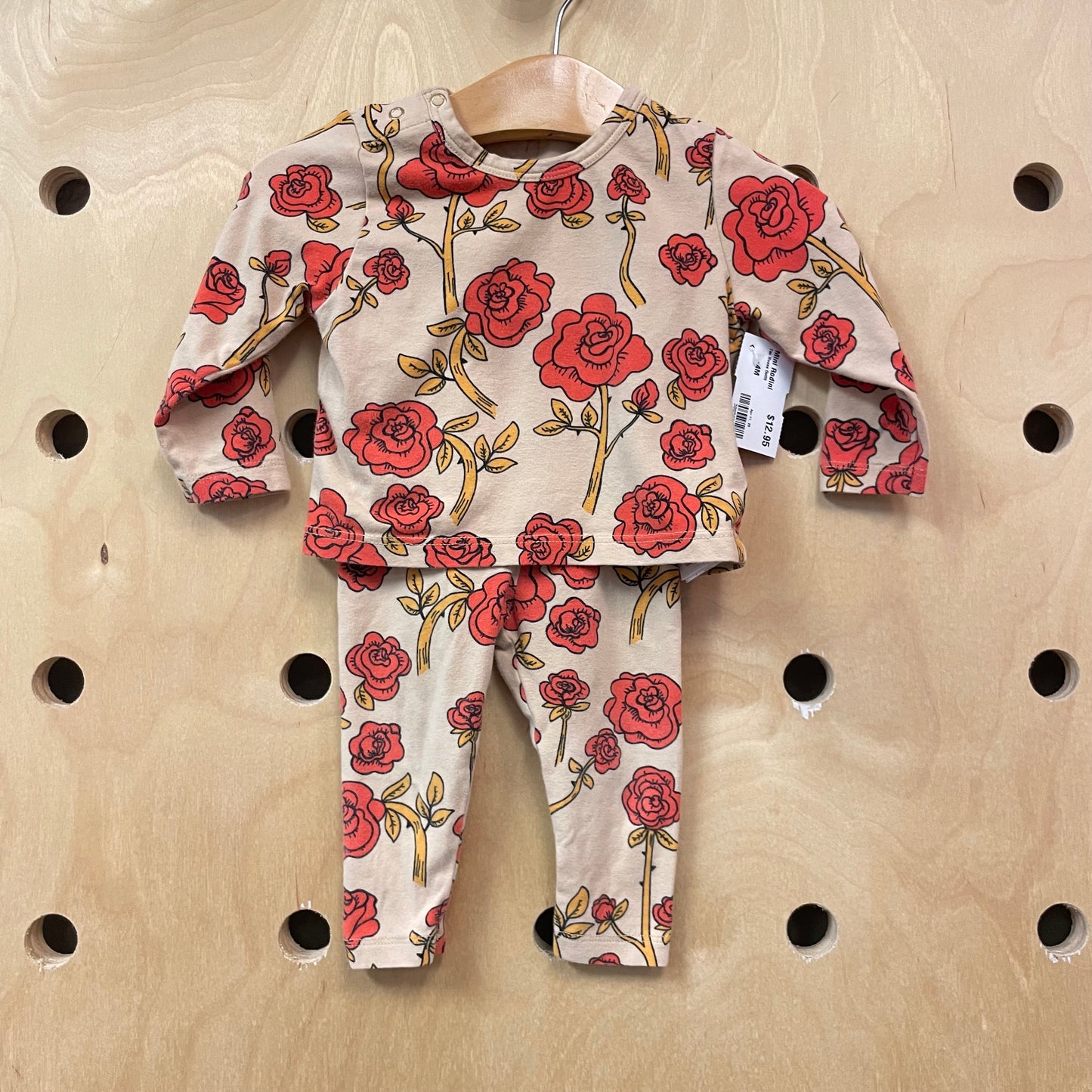Tan Roses Outfit
