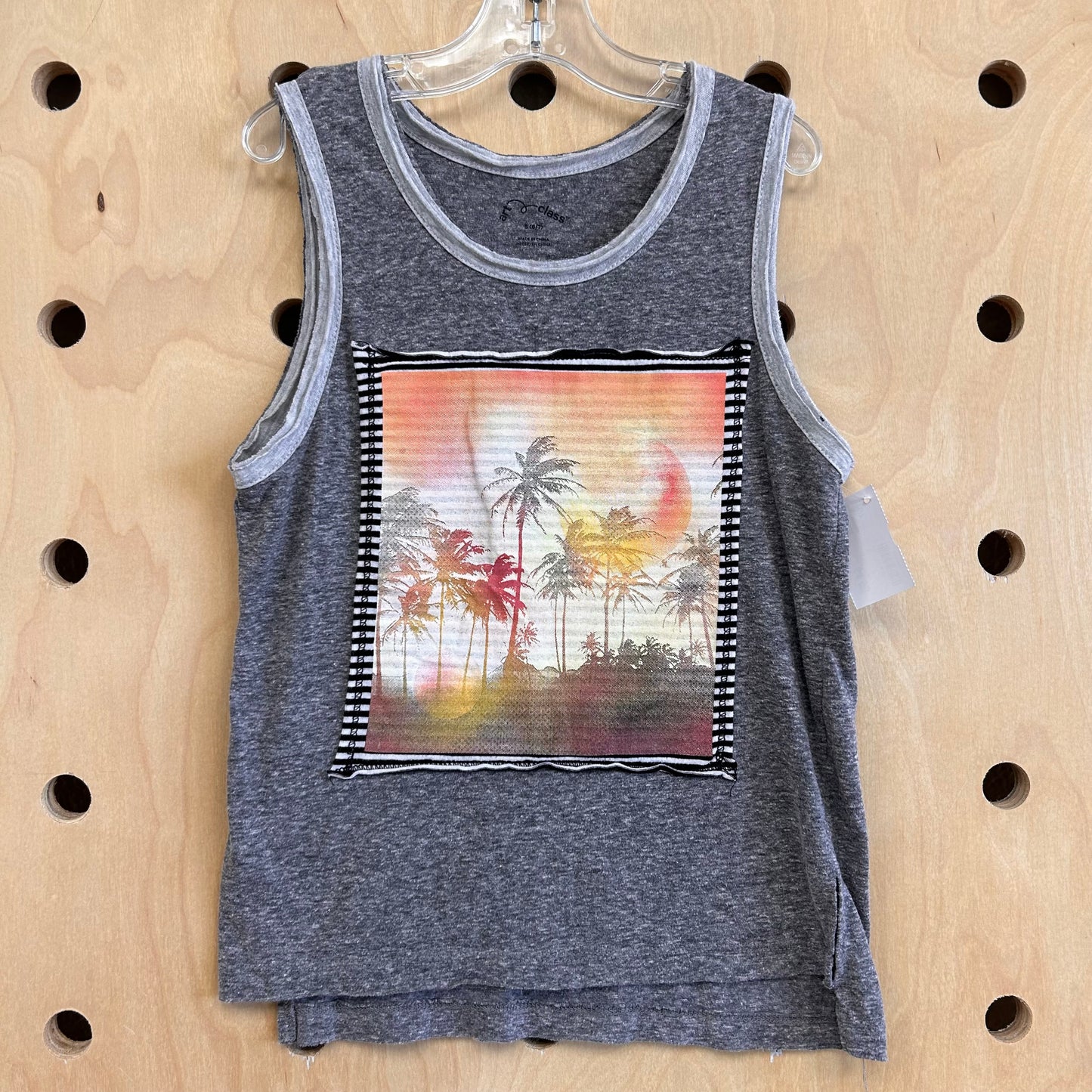 Grey Palm Tank