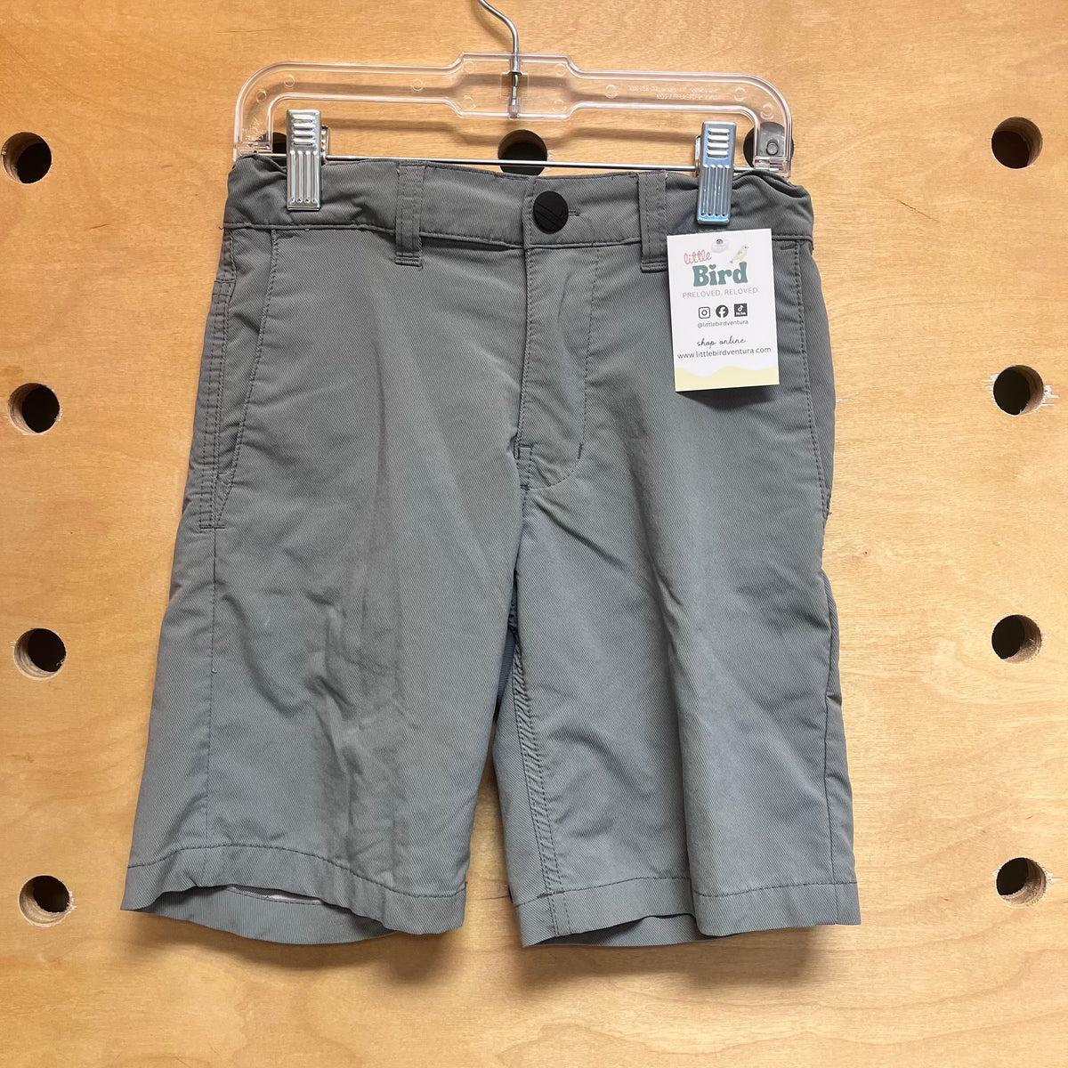 Grey Quick Dry Shorts